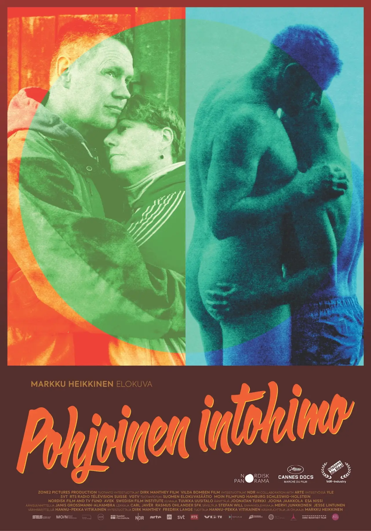 Plakat filmowy "Pohjoinen intohimo"