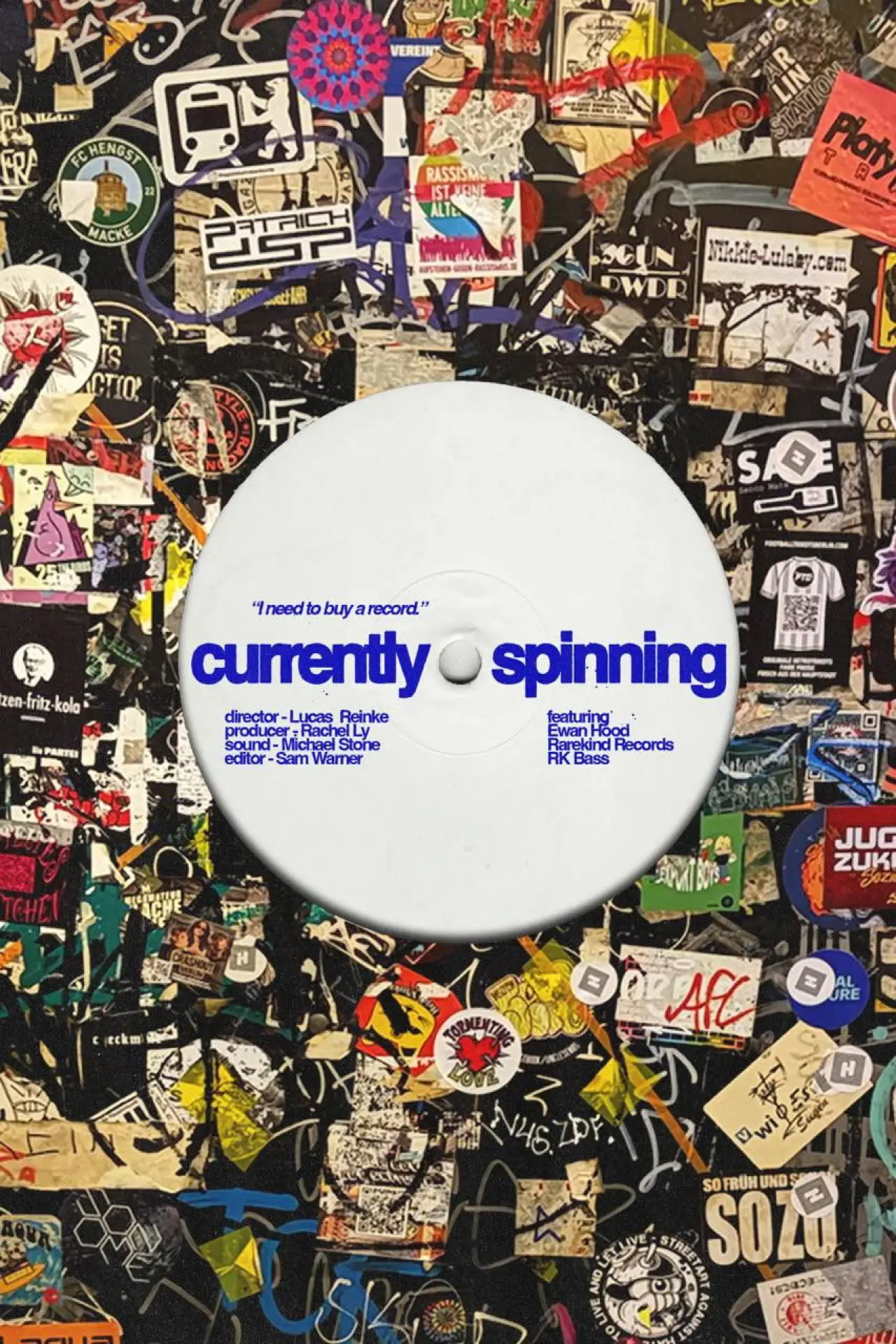 Plakat filmowy "Currently Spinning"