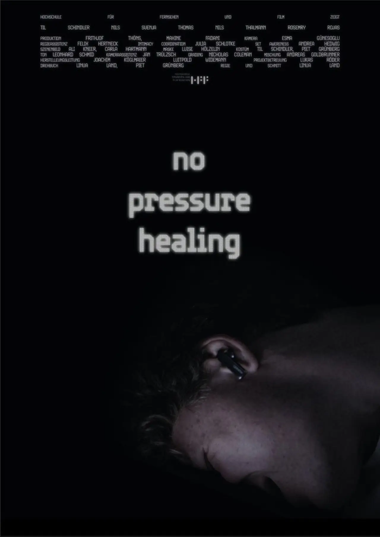 Plakat filmowy "no pressure healing"