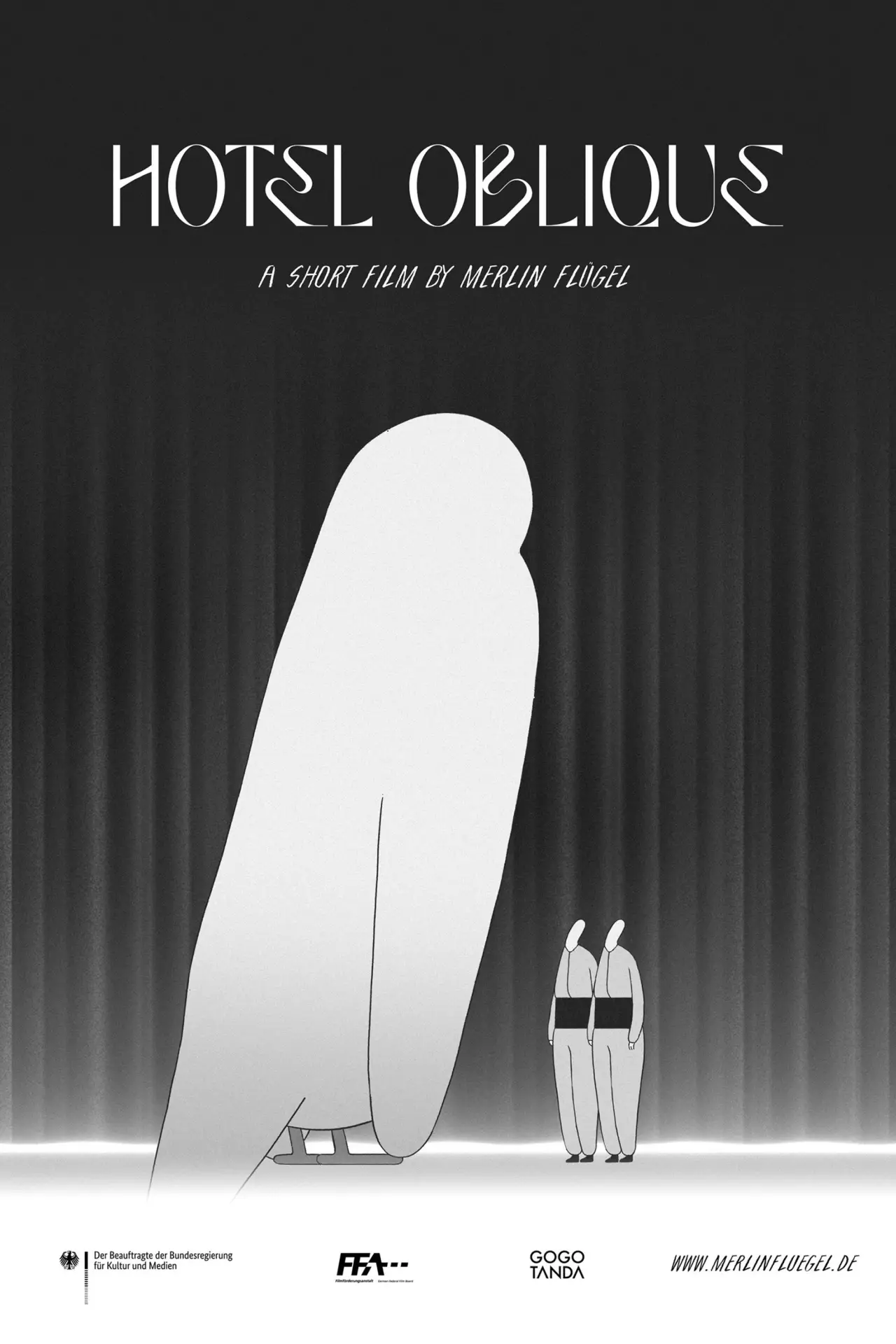 Plakat filmowy "Hotel Oblique"