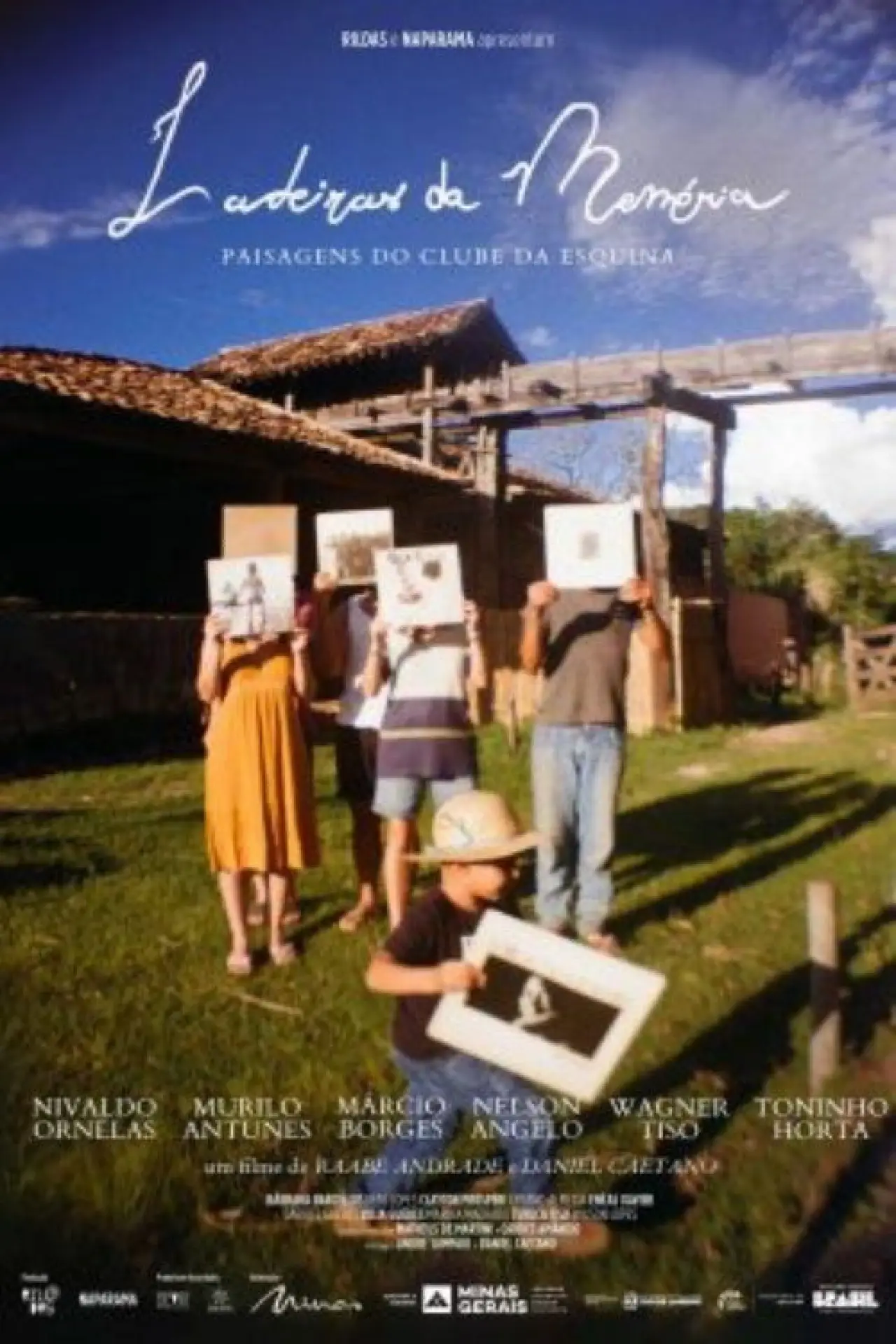 Plakat filmowy "Ladeiras da Memória – Paisagens do Clube da Esquina"