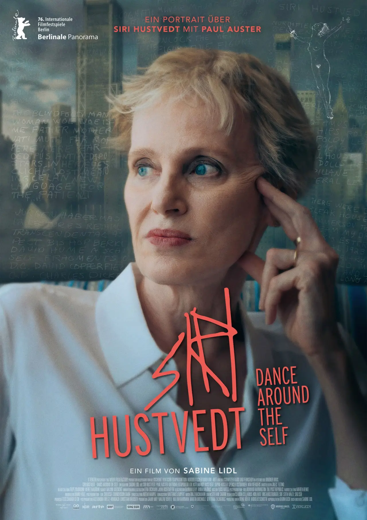 Plakat filmowy "Siri Hustvedt – Dance Around the Self"