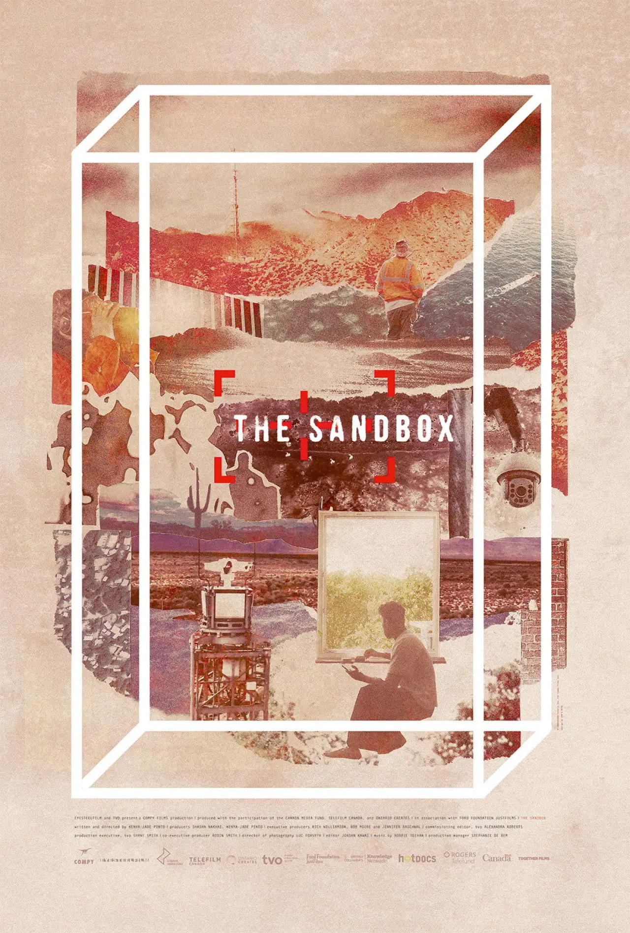 Plakat filmowy "The Sandbox"