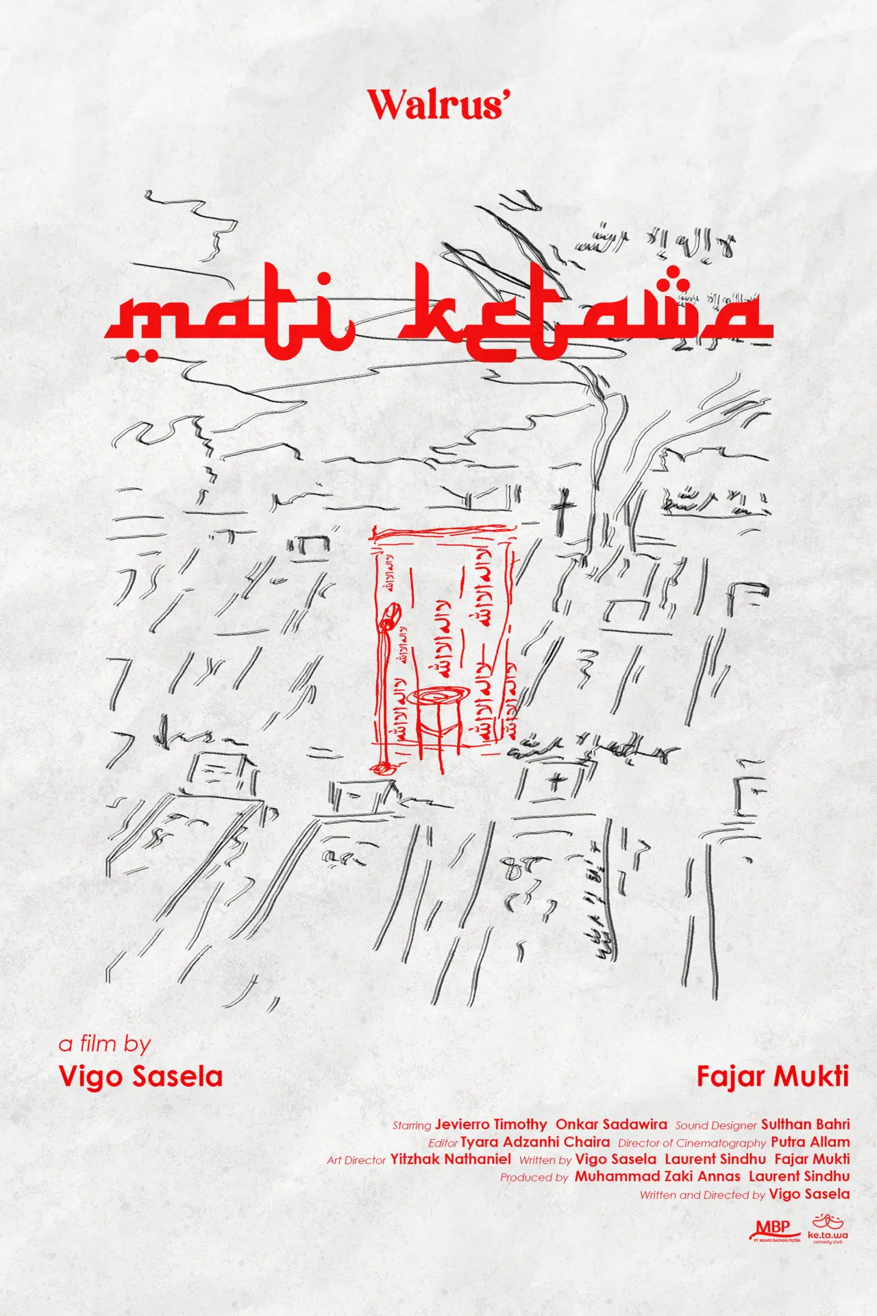 Plakat filmowy "Mati Ketawa"