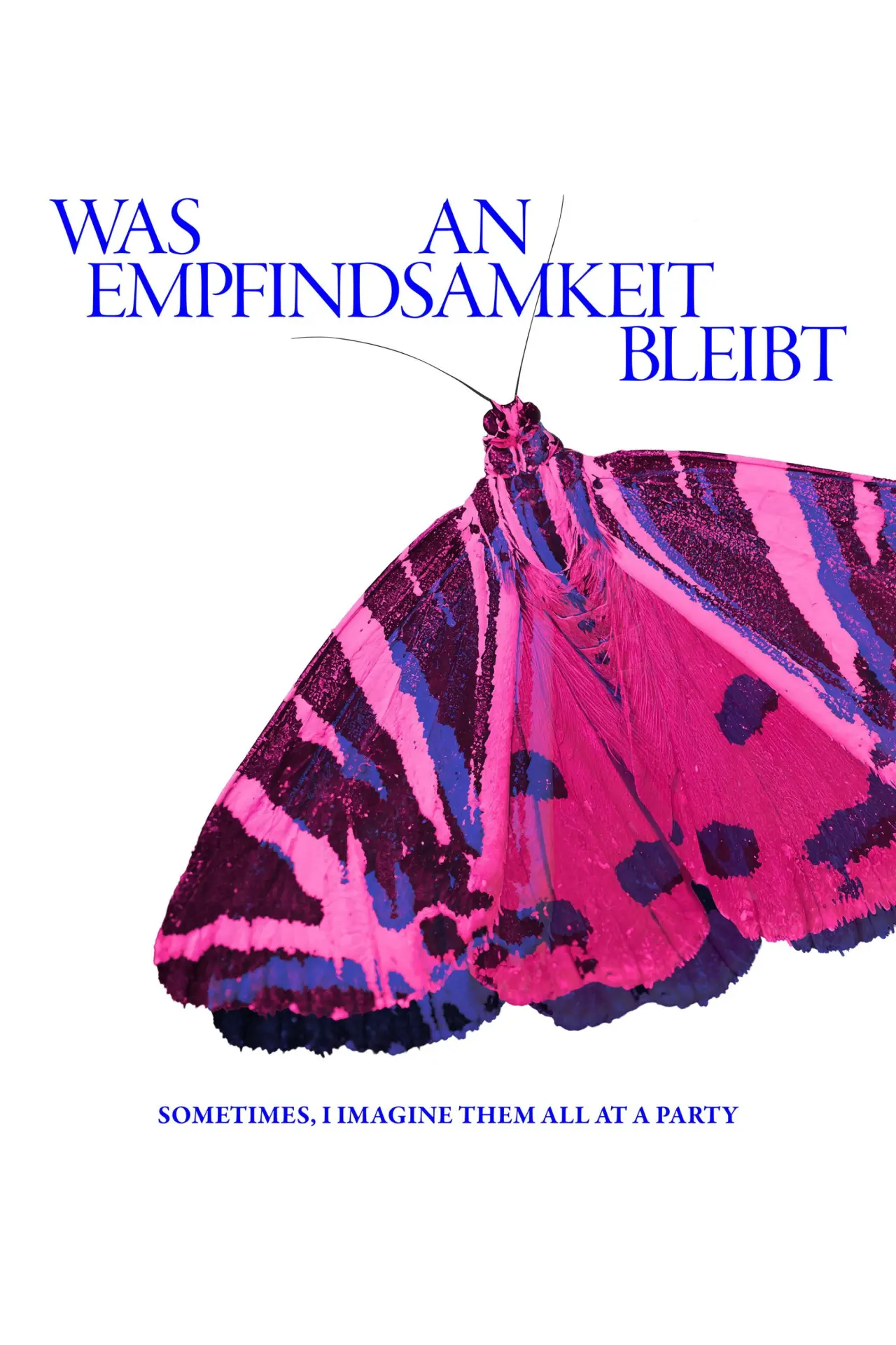 Plakat filmowy "Was an Empfindsamkeit bleibt"