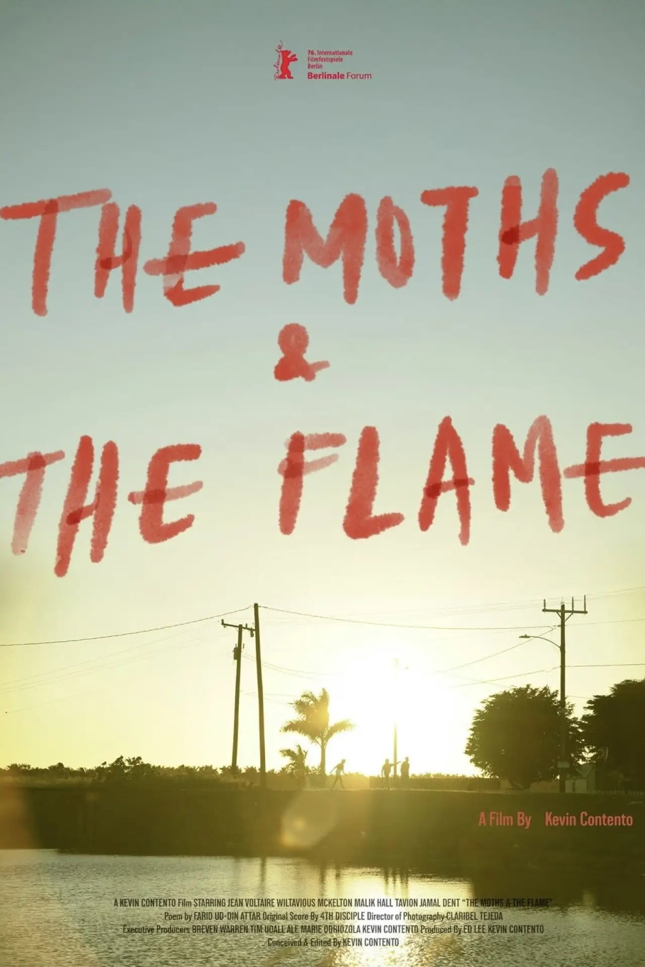 Plakat filmowy "The Moths & the Flame"