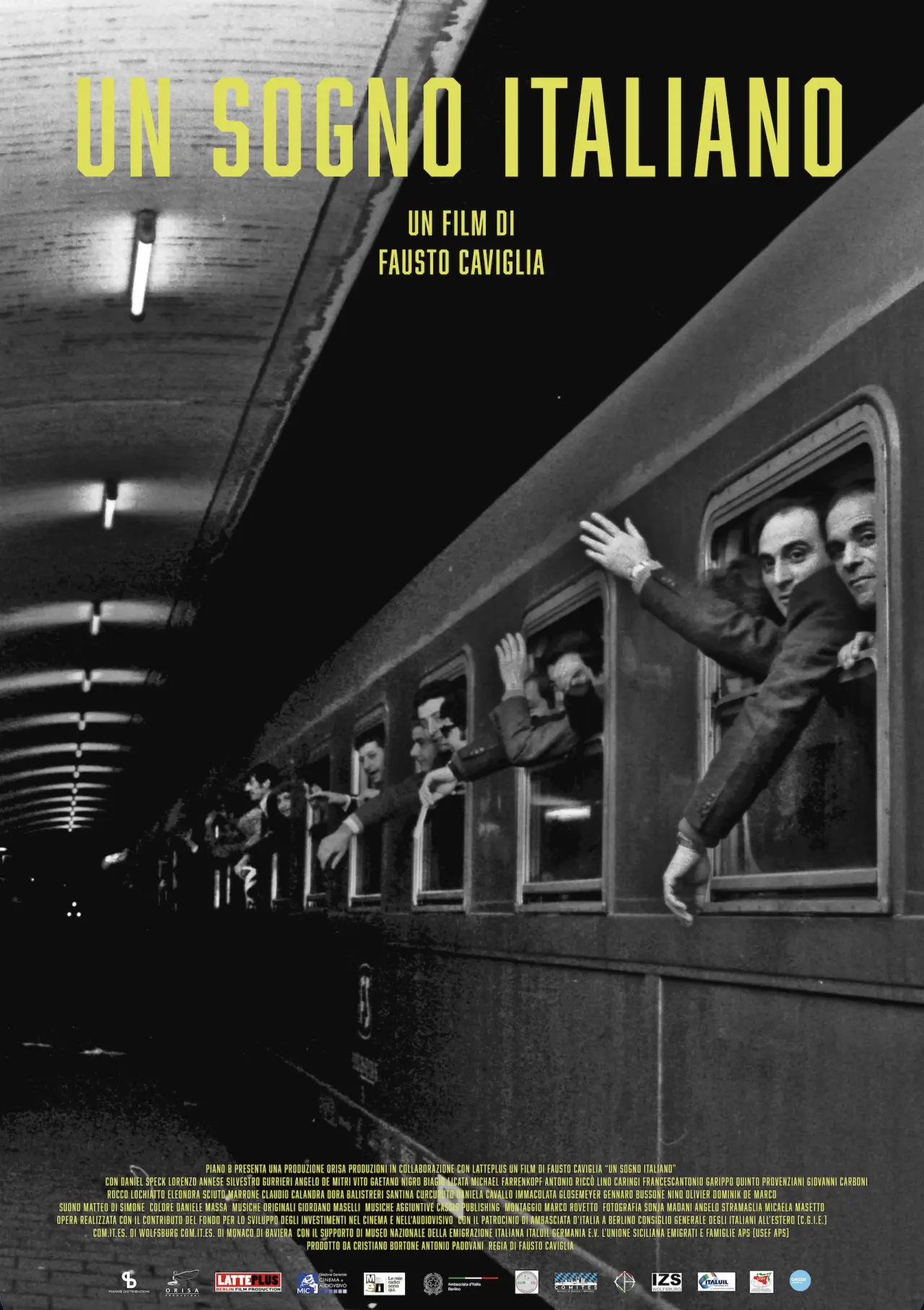 Plakat filmowy "Un sogno italiano"