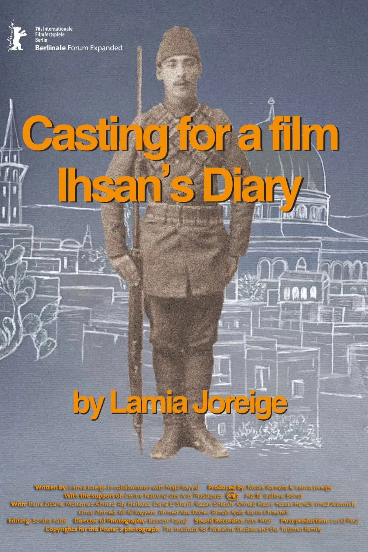 Plakat filmowy "Casting for a Film, Ihsan