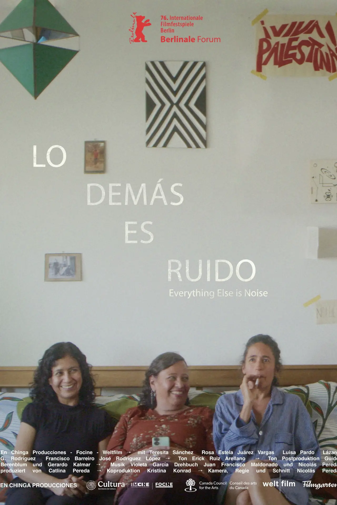 Plakat filmowy "Everything Else Is Noise"