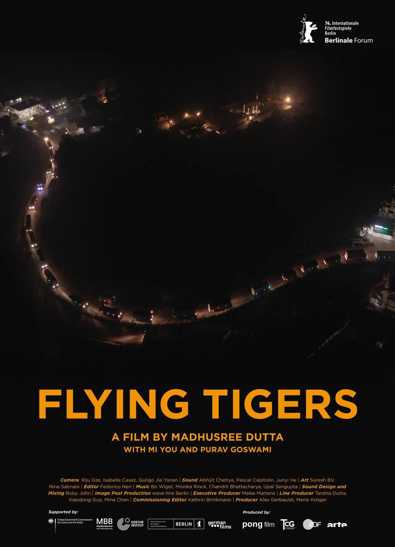 Plakat filmowy "Flying Tigers"