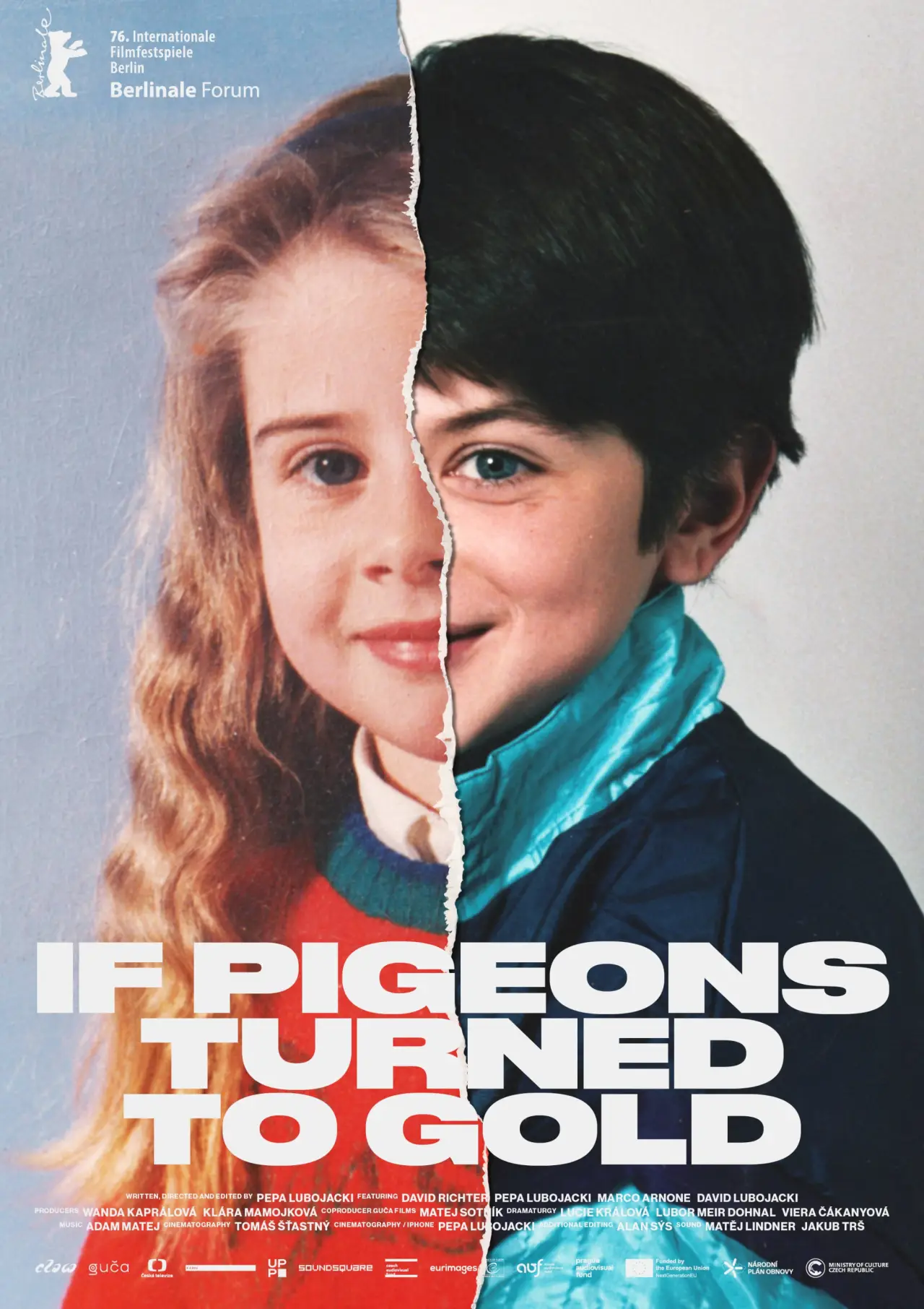Plakat filmowy "If Pigeons Turned to Gold"