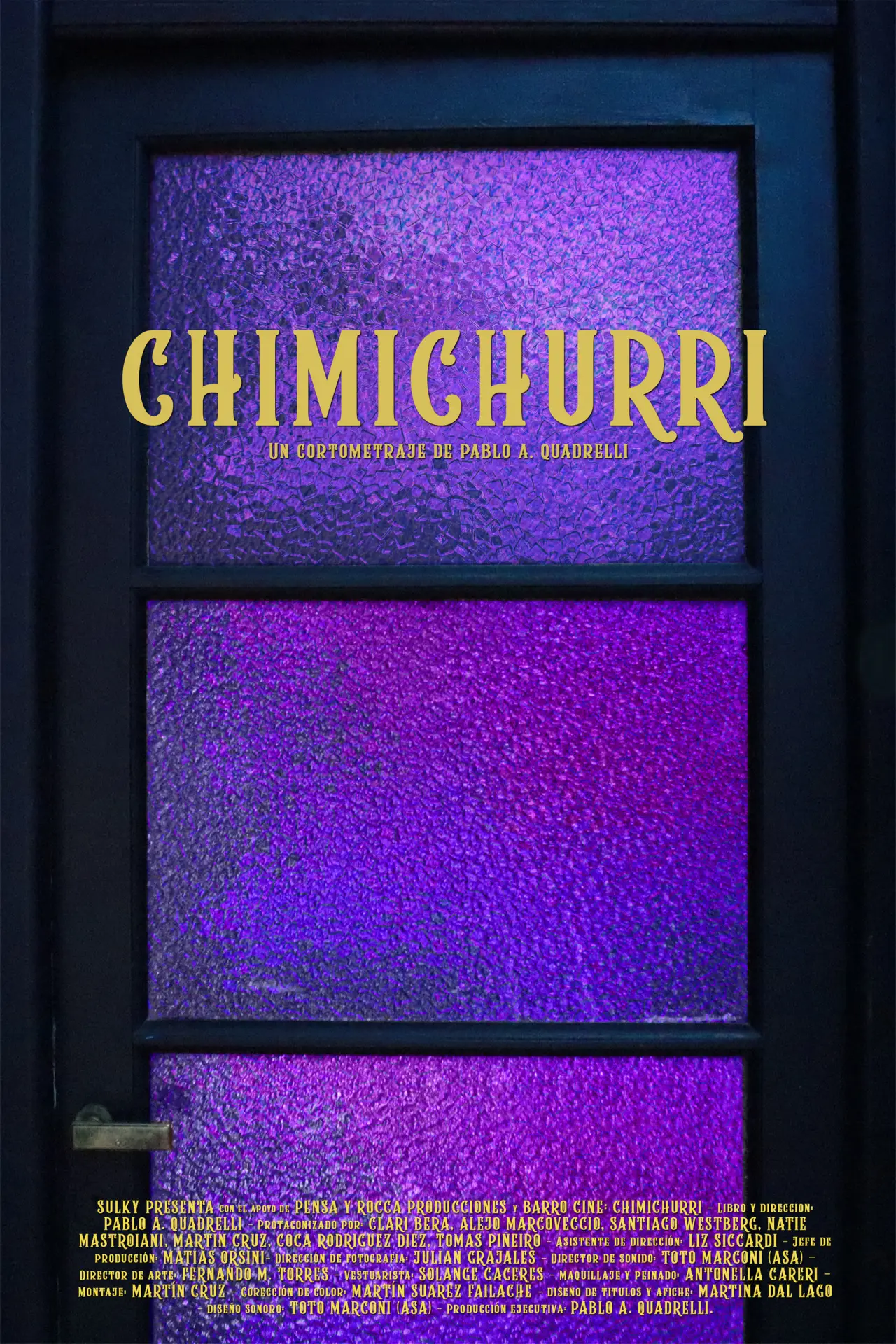 Plakat filmowy "Chimichurri"