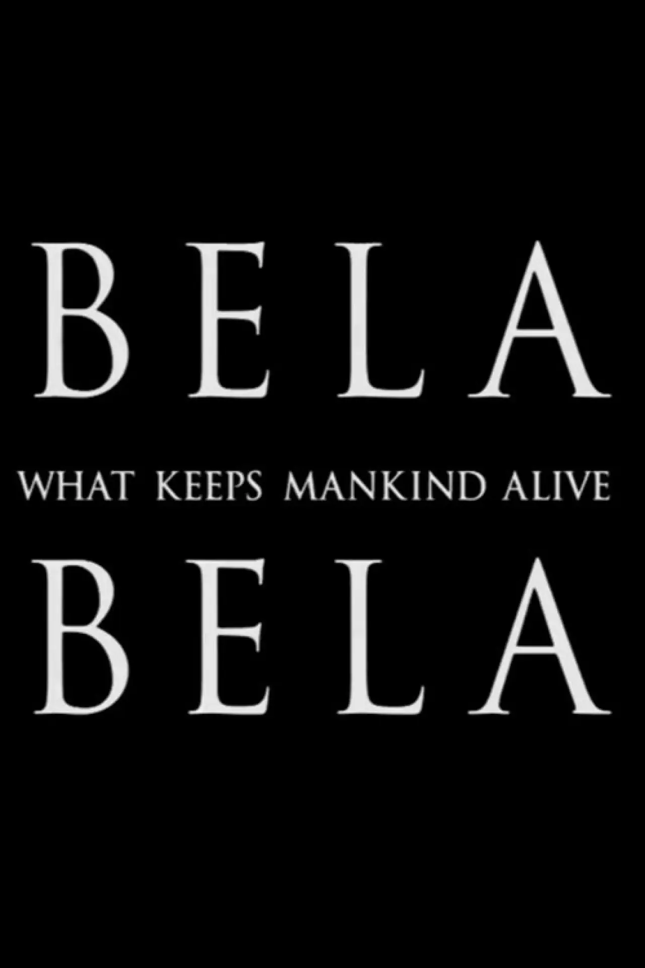 Plakat filmowy "Bela Bela"