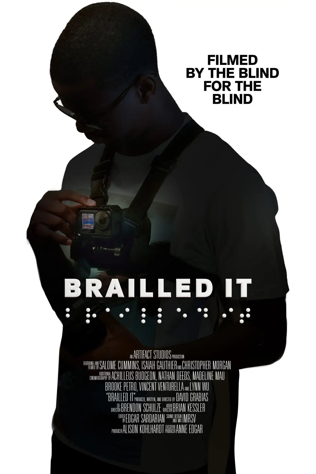 Plakat filmowy "Brailled It"