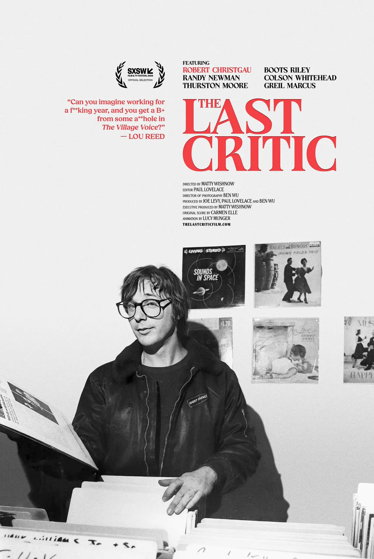 Plakat filmowy "The Last Critic"