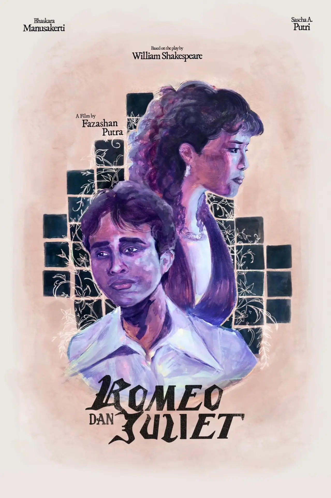 Plakat filmowy "Romeo dan Juliet"