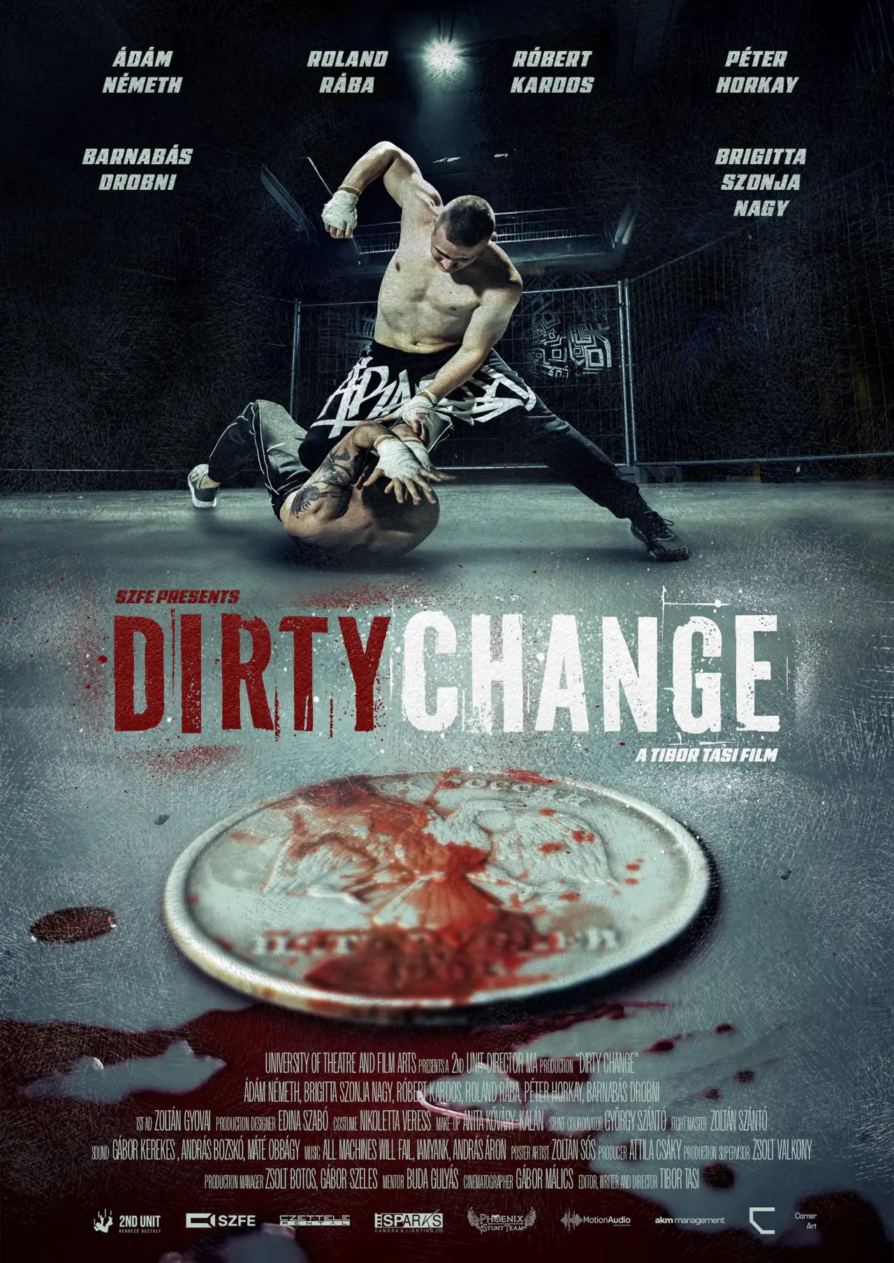 Plakat filmowy "Rozsdás Lóvé"