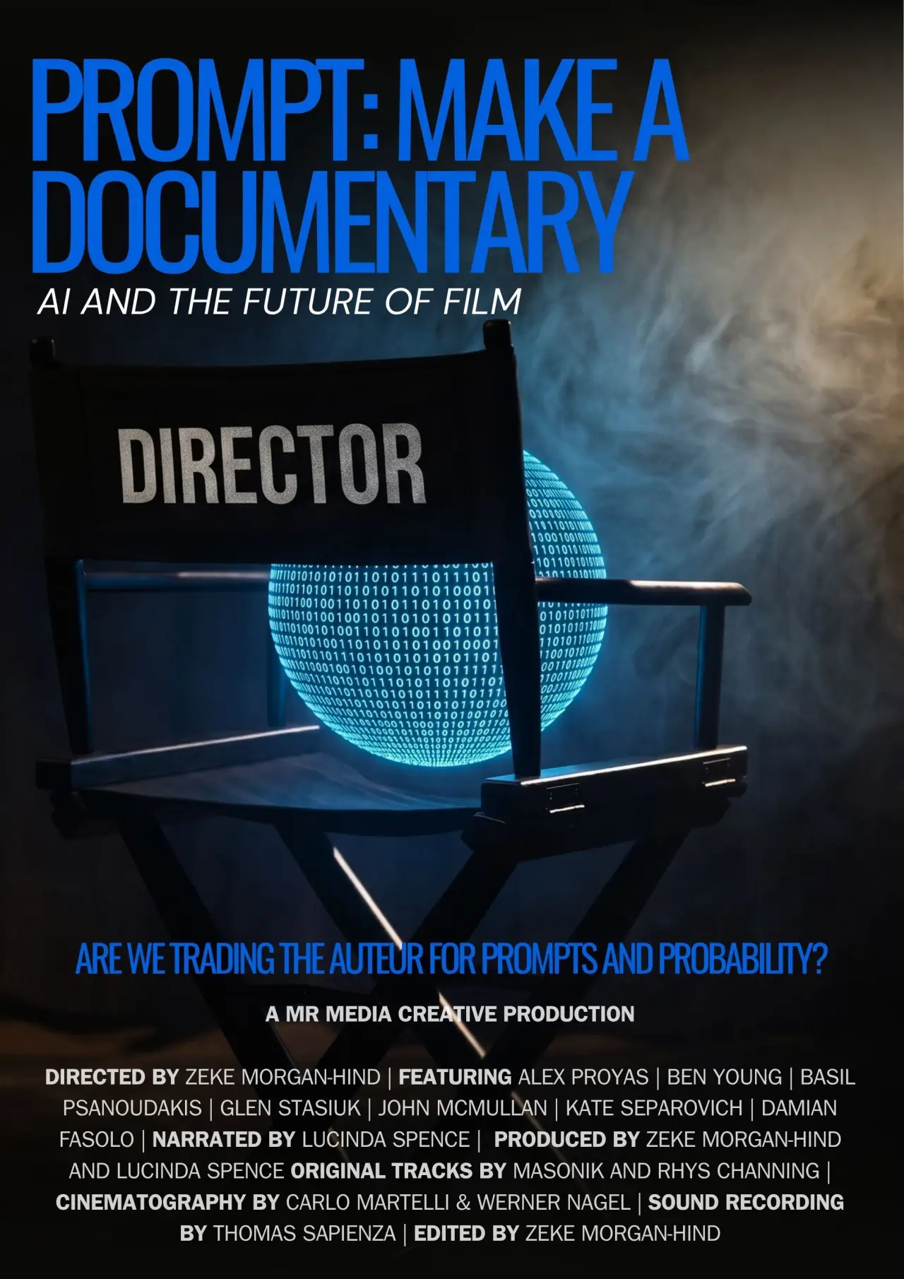 Plakat filmowy "Prompt: Make a Documentary"