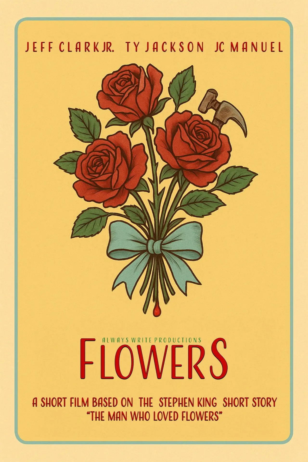 Plakat filmowy "Flowers"