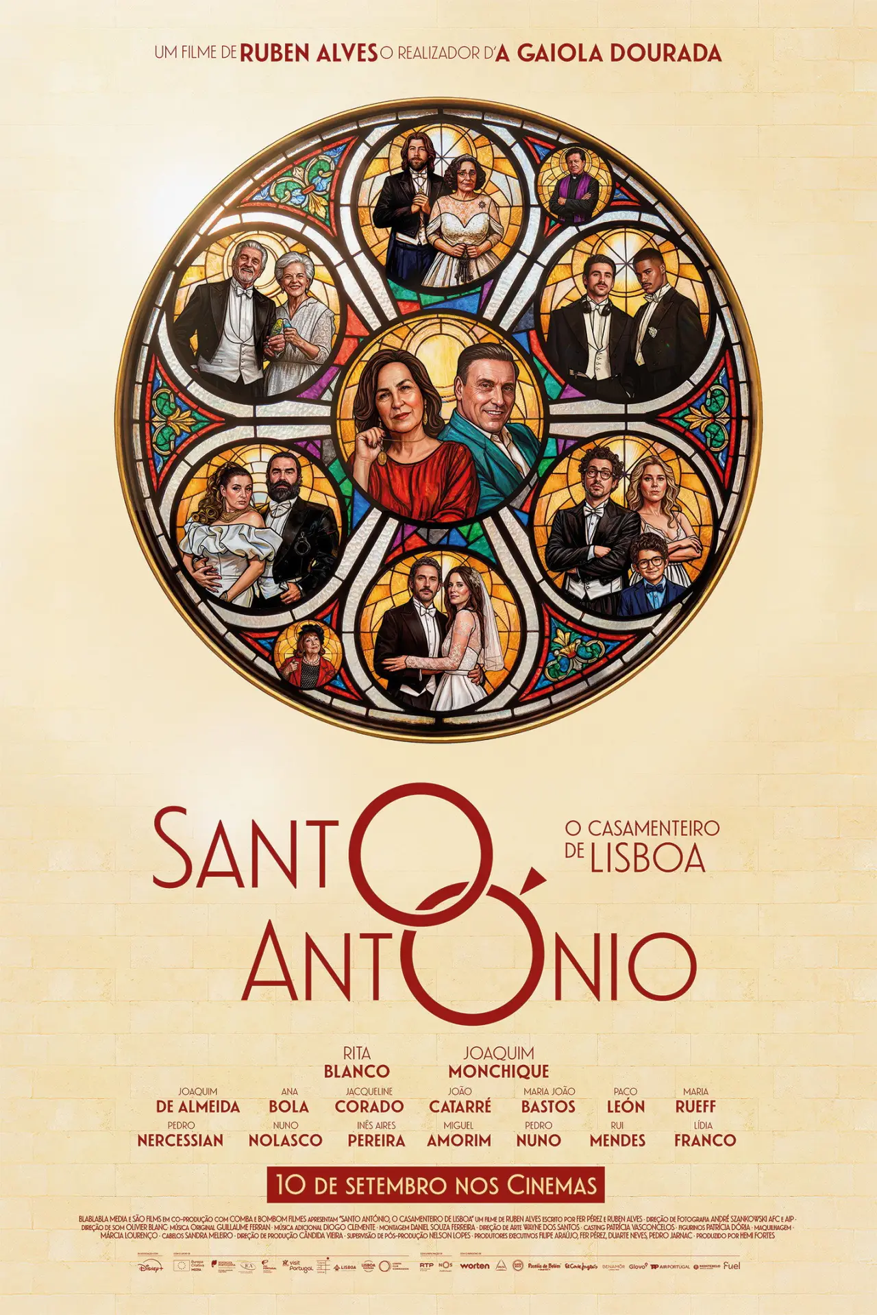 Plakat filmowy "Santo António - O Casamenteiro de Lisboa"