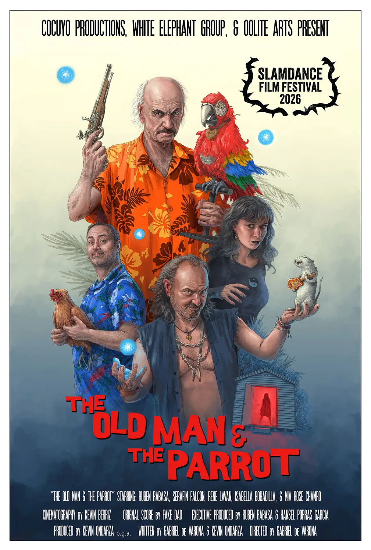 Plakat filmowy "El Viejo y La Cotorra"