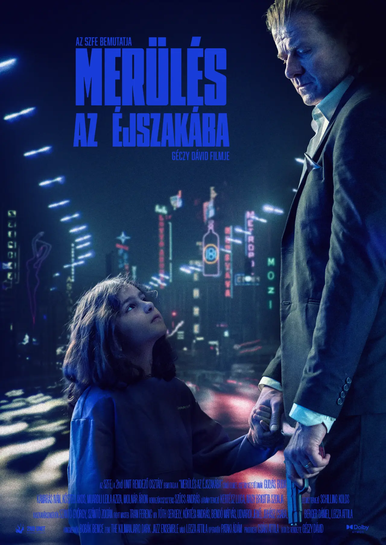 Plakat filmowy "Merülés az éjszakába"