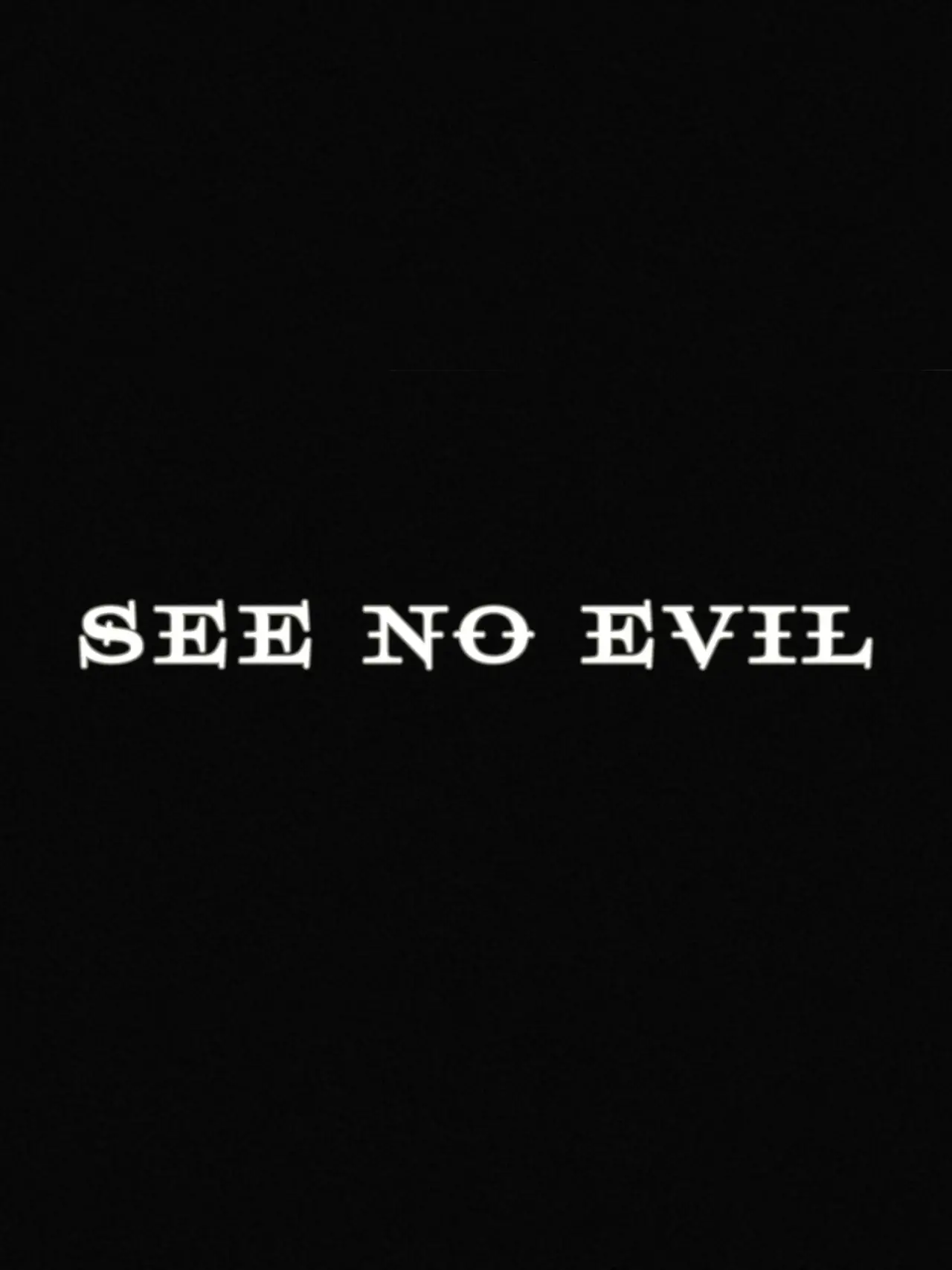Plakat filmowy "See No Evil"