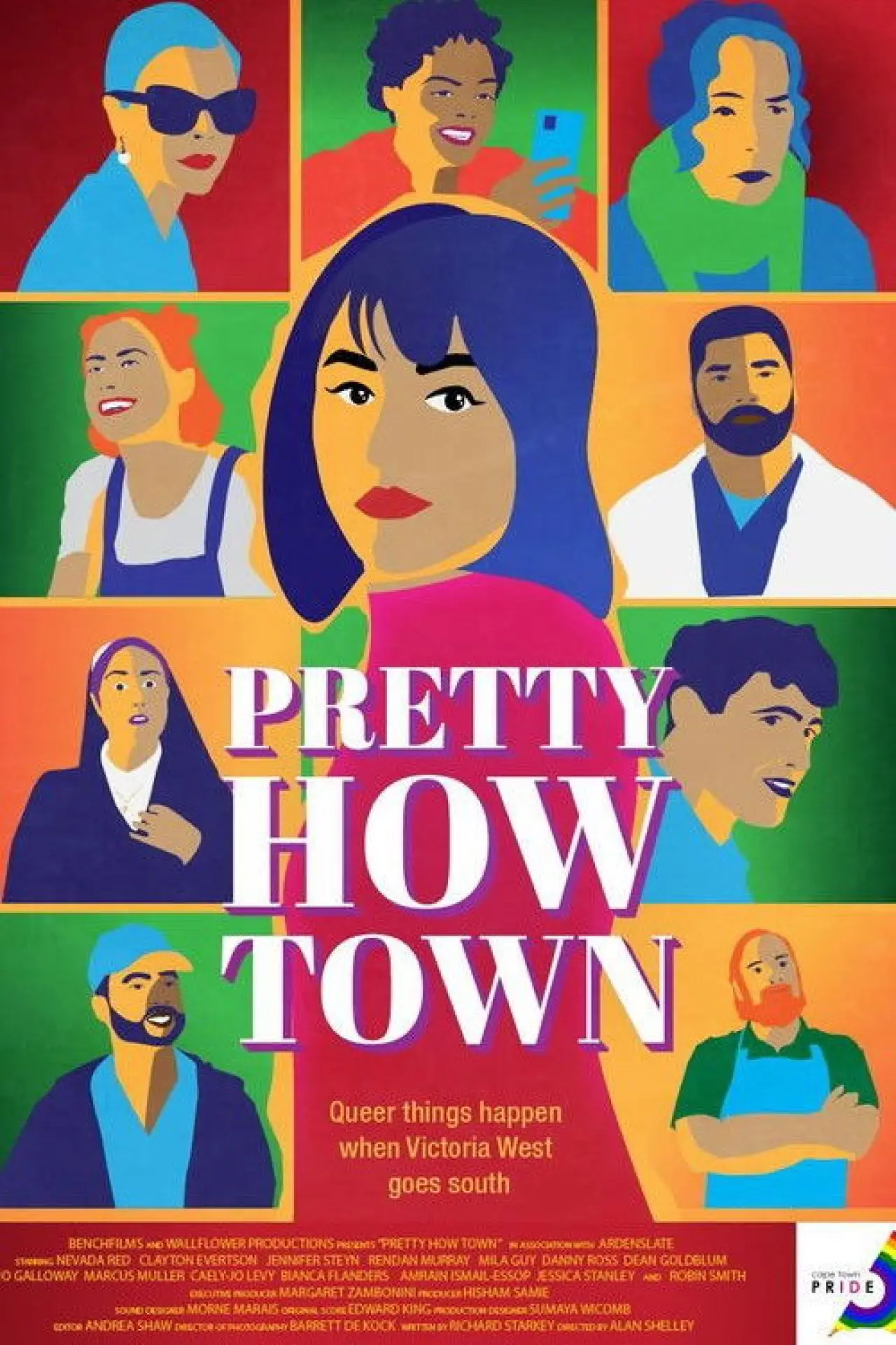Plakat filmowy "Pretty How Town"