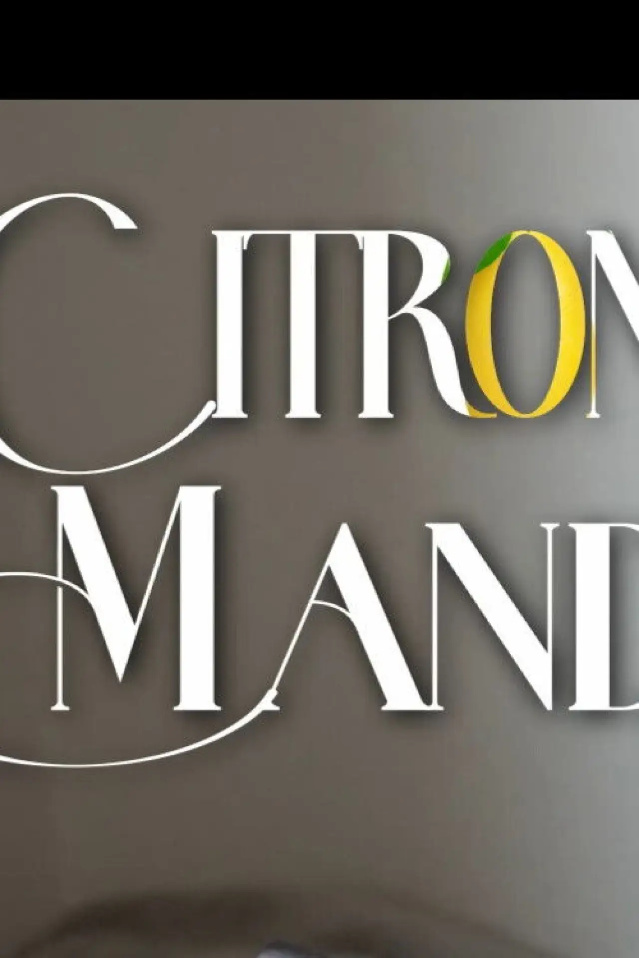 Plakat filmowy "Citron, Mand"