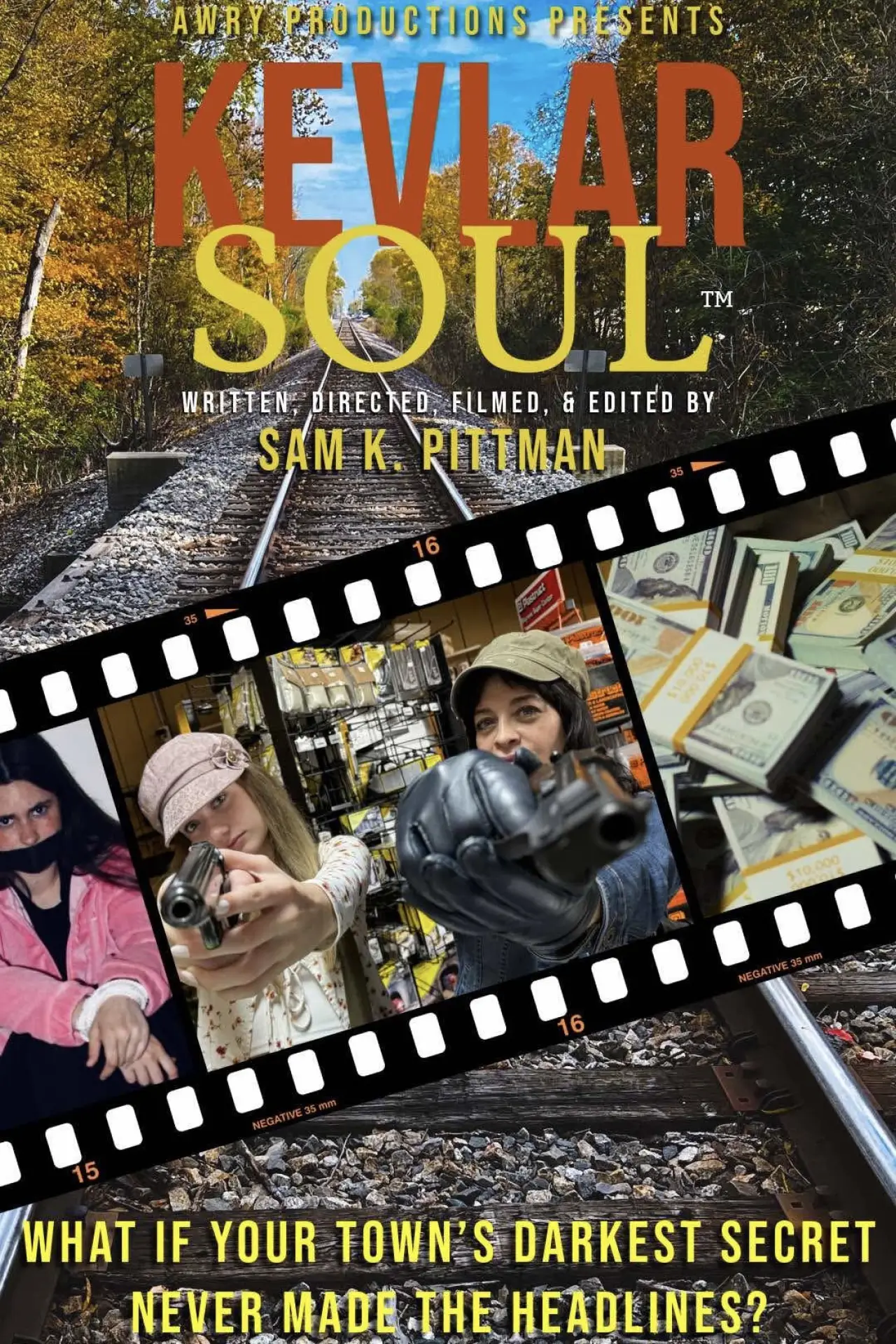 Plakat filmowy "Kevlar Soul"