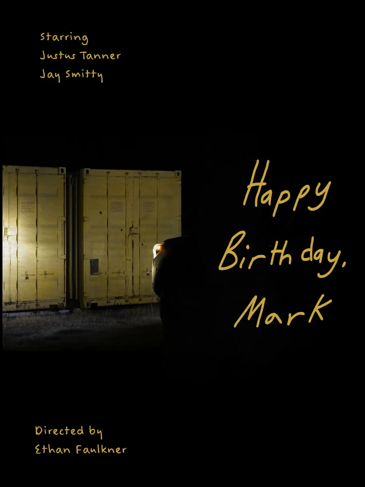Plakat filmowy "Happy Birthday, Mark"