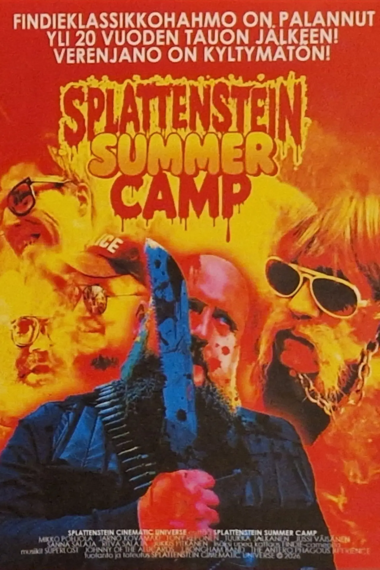 Plakat filmowy "Splattenstein Summer Camp"