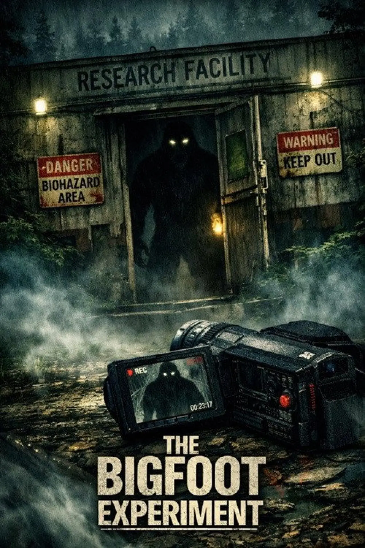 Plakat filmowy "The Bigfoot Experiment"