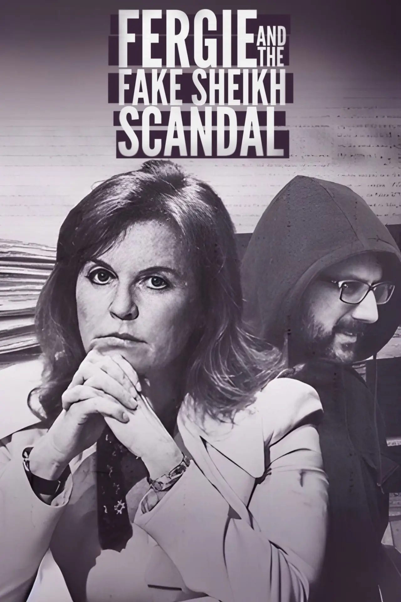 Plakat filmowy "Fergie and the Fake Sheikh Scandal"