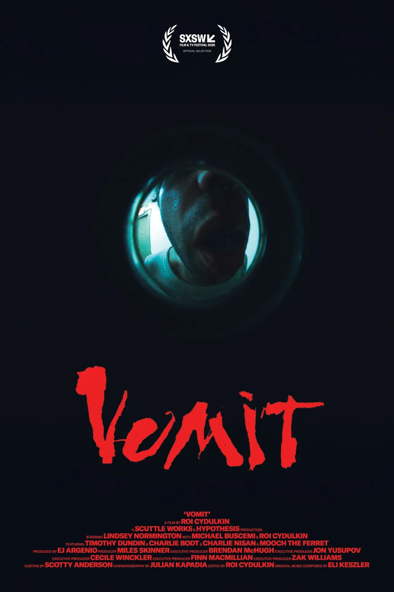 Plakat filmowy "Vomit"
