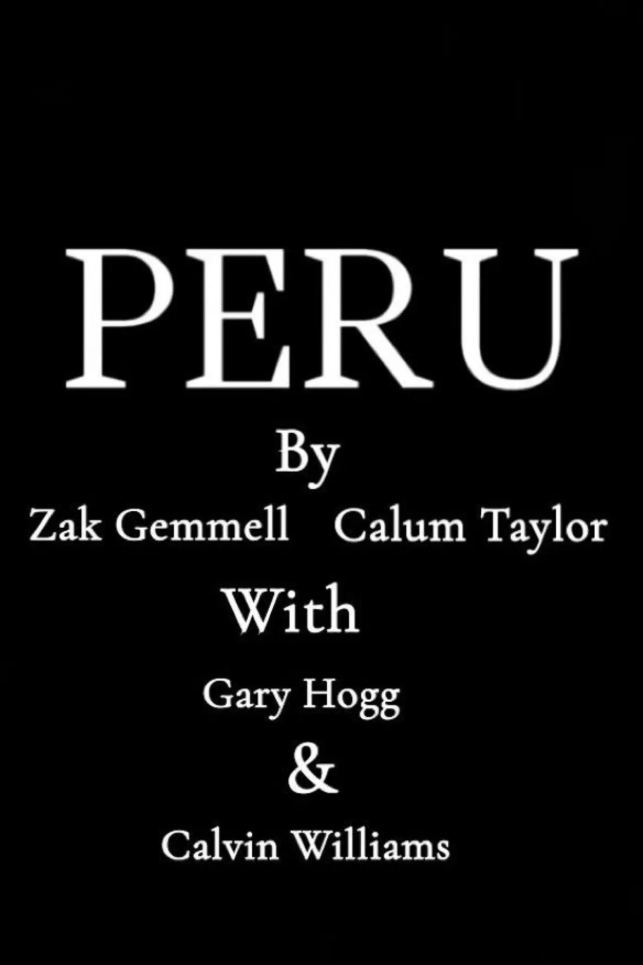Plakat filmowy "PERU"