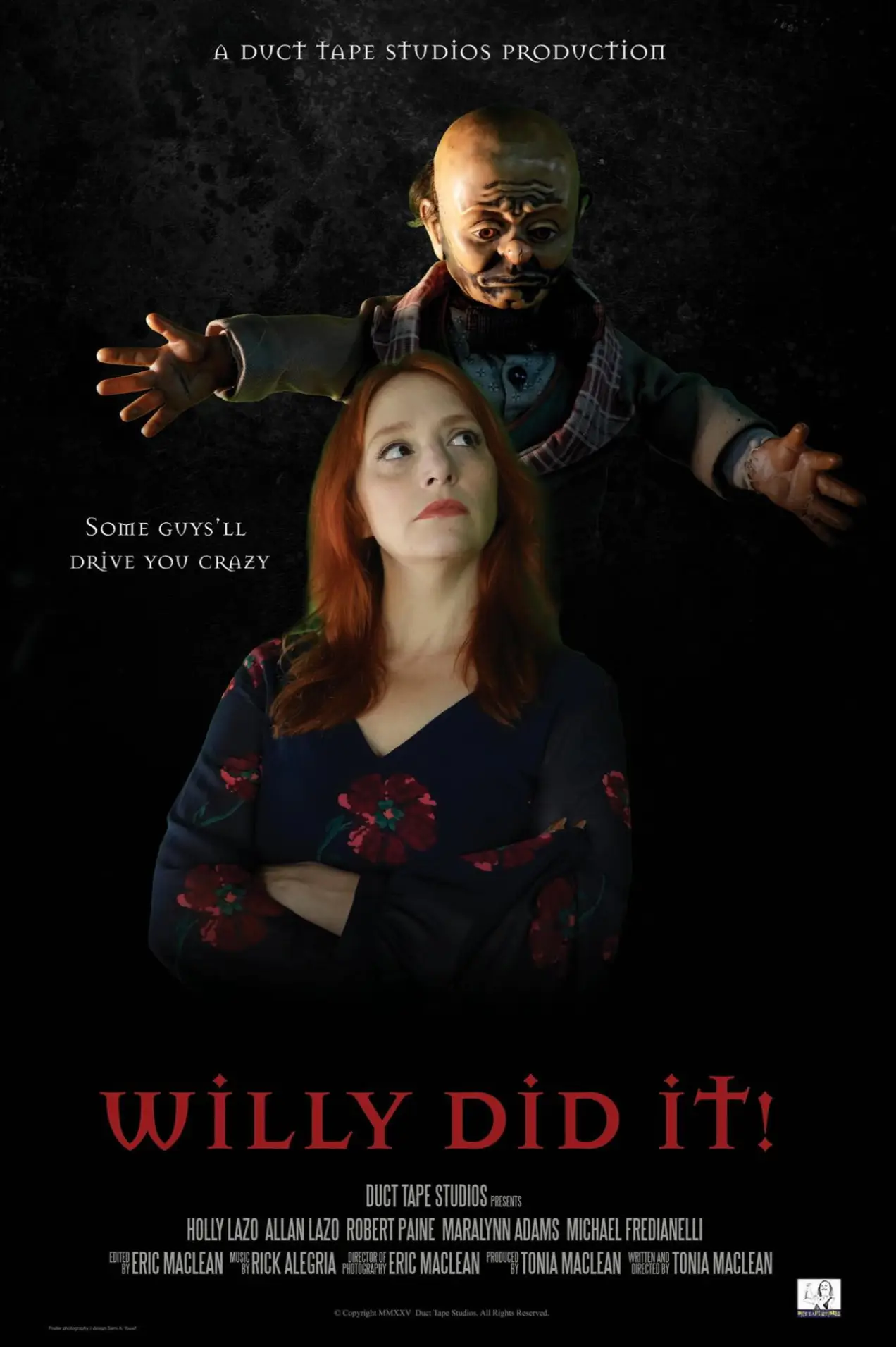 Plakat filmowy "Willy Did It!"