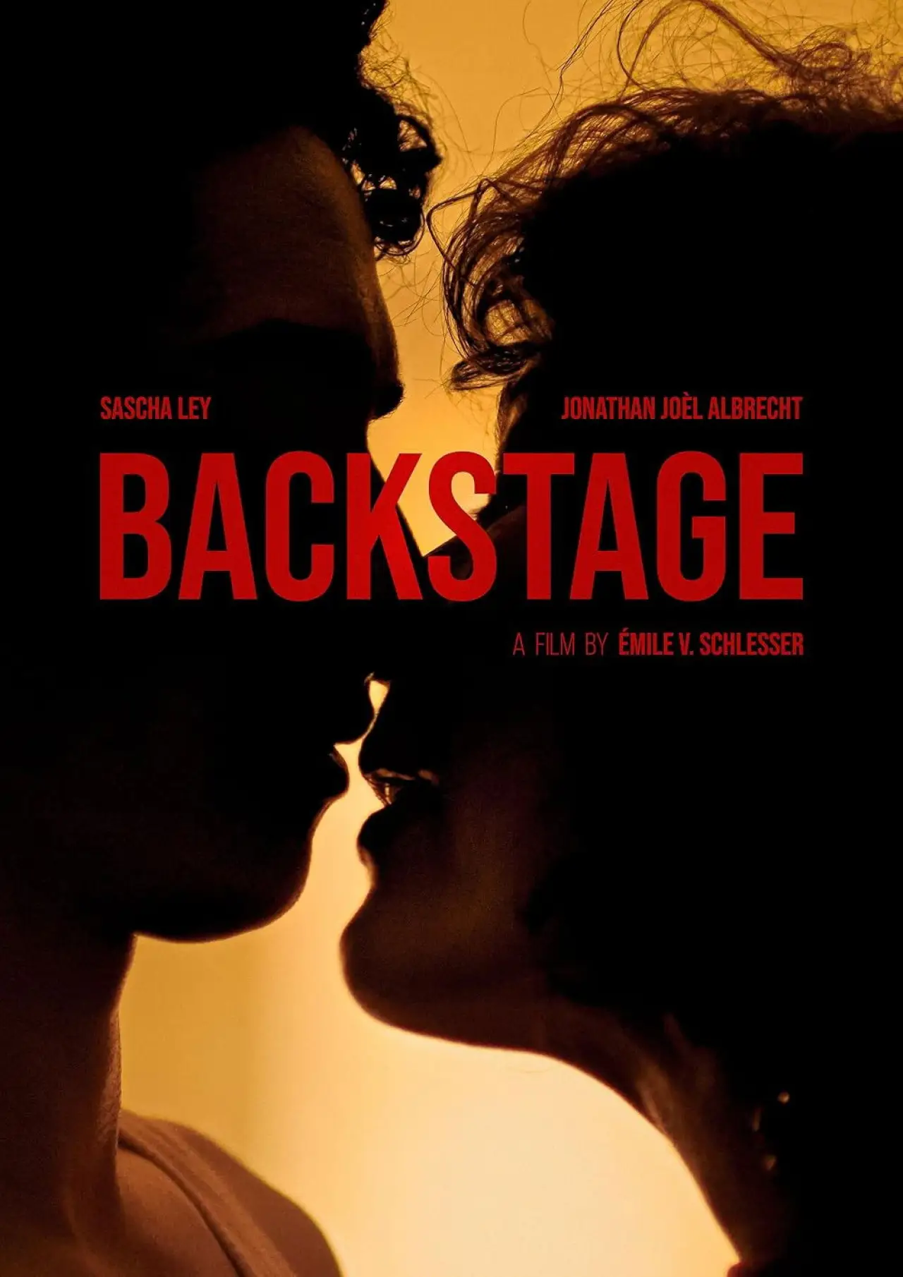 Plakat filmowy "Backstage"