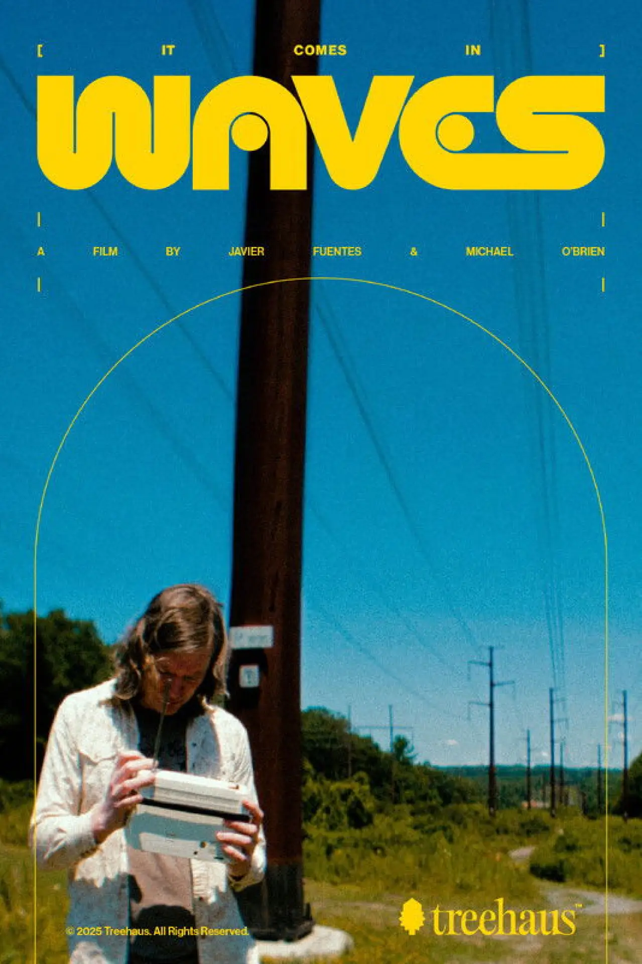 Plakat filmowy "It Comes in Waves"