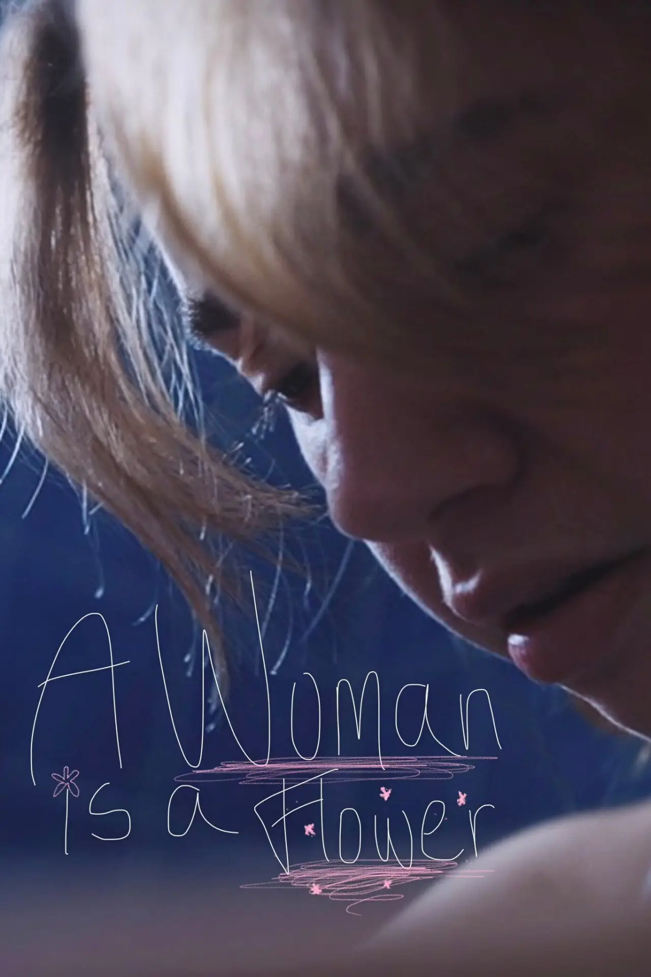 Plakat filmowy "A Woman is a Flower"