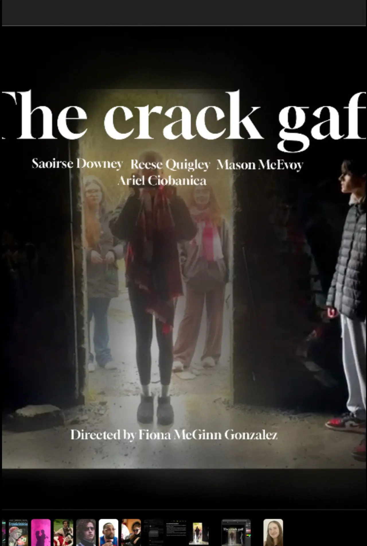 Plakat filmowy "The Crack Gaff"