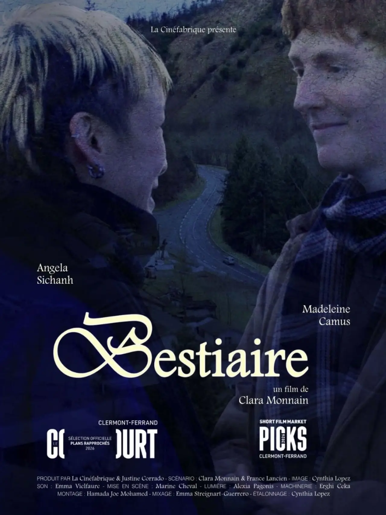 Plakat filmowy "Bestiaire"