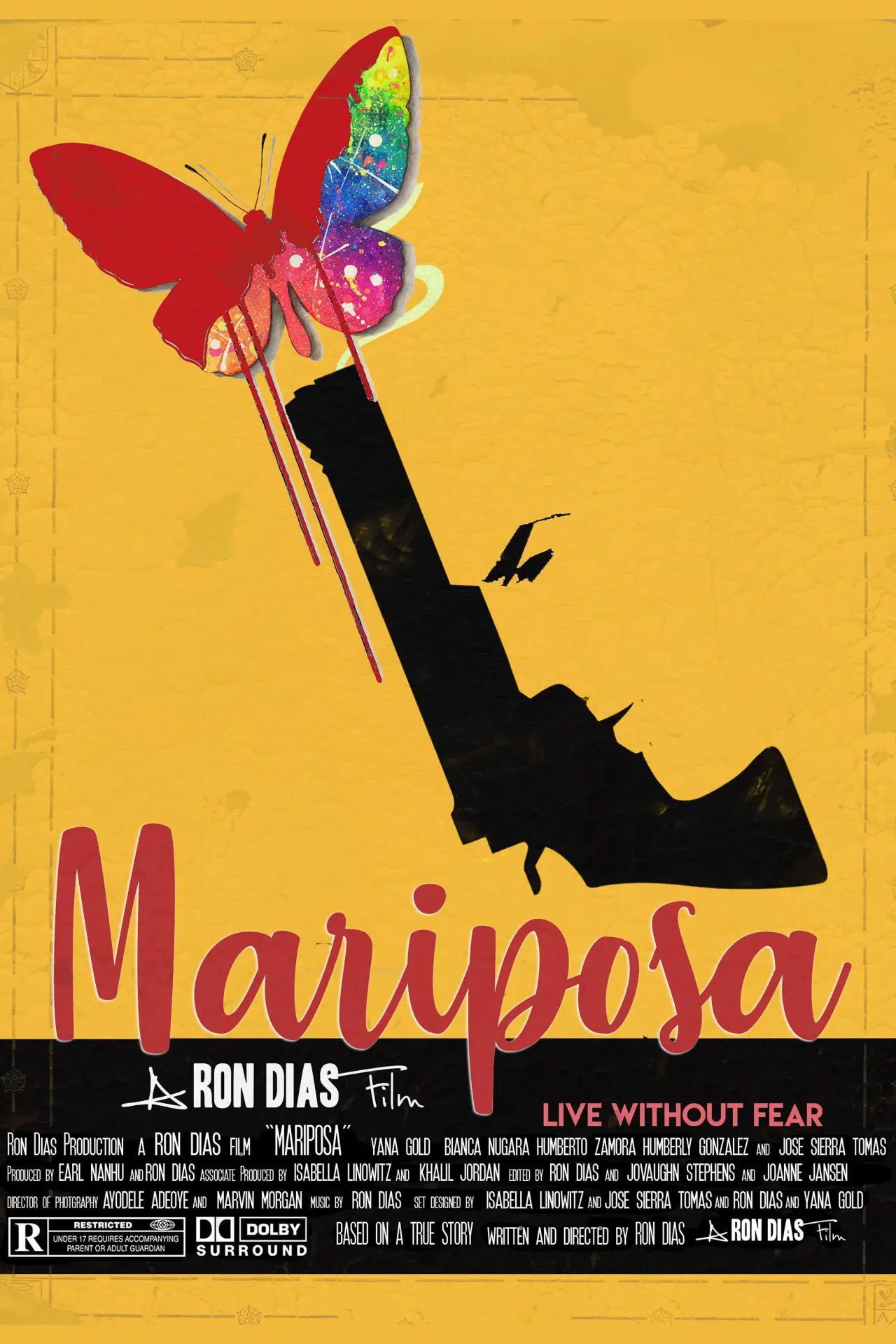 Plakat filmowy "Mariposa"
