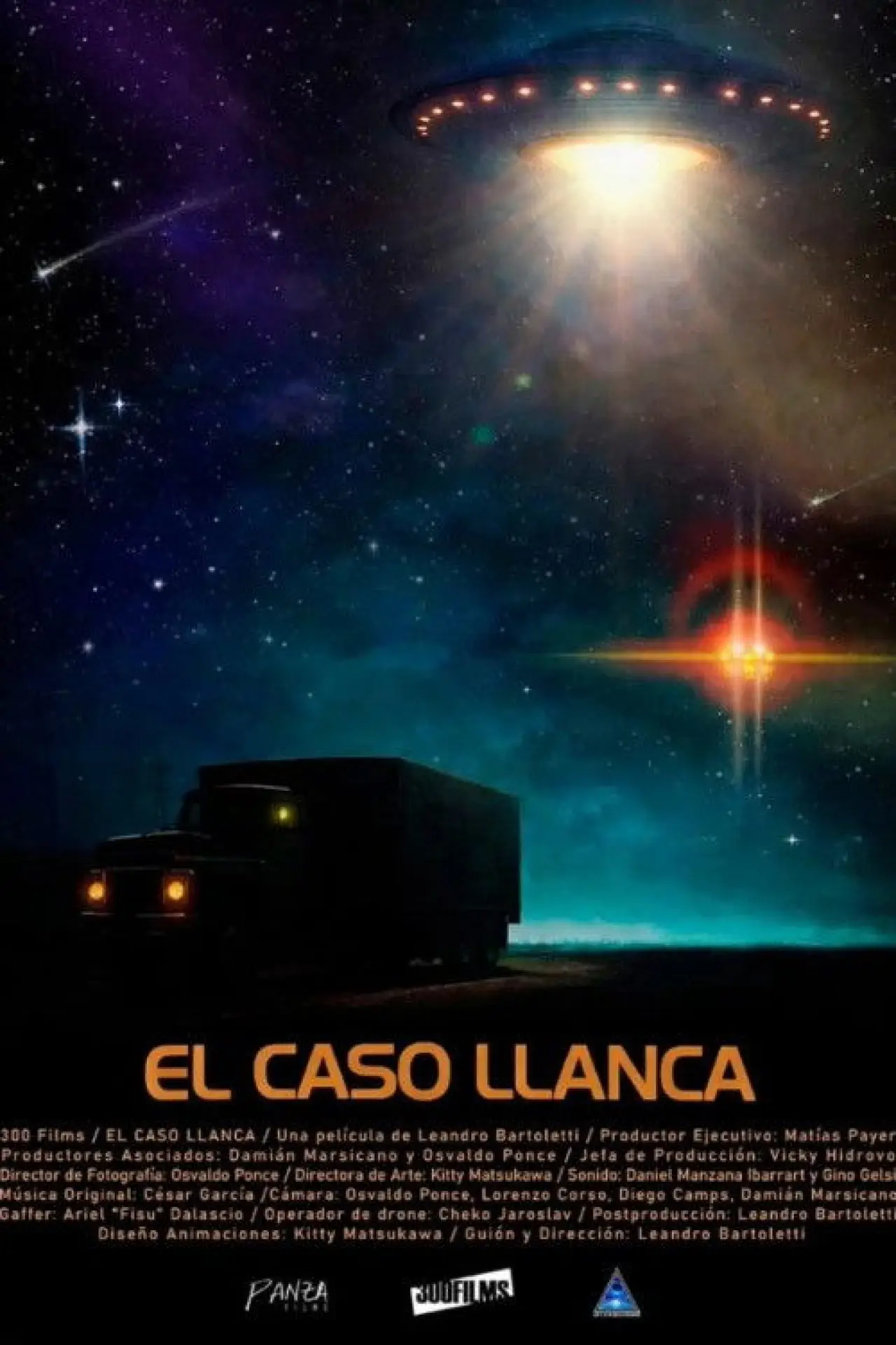 Plakat filmowy "El caso Llanca"