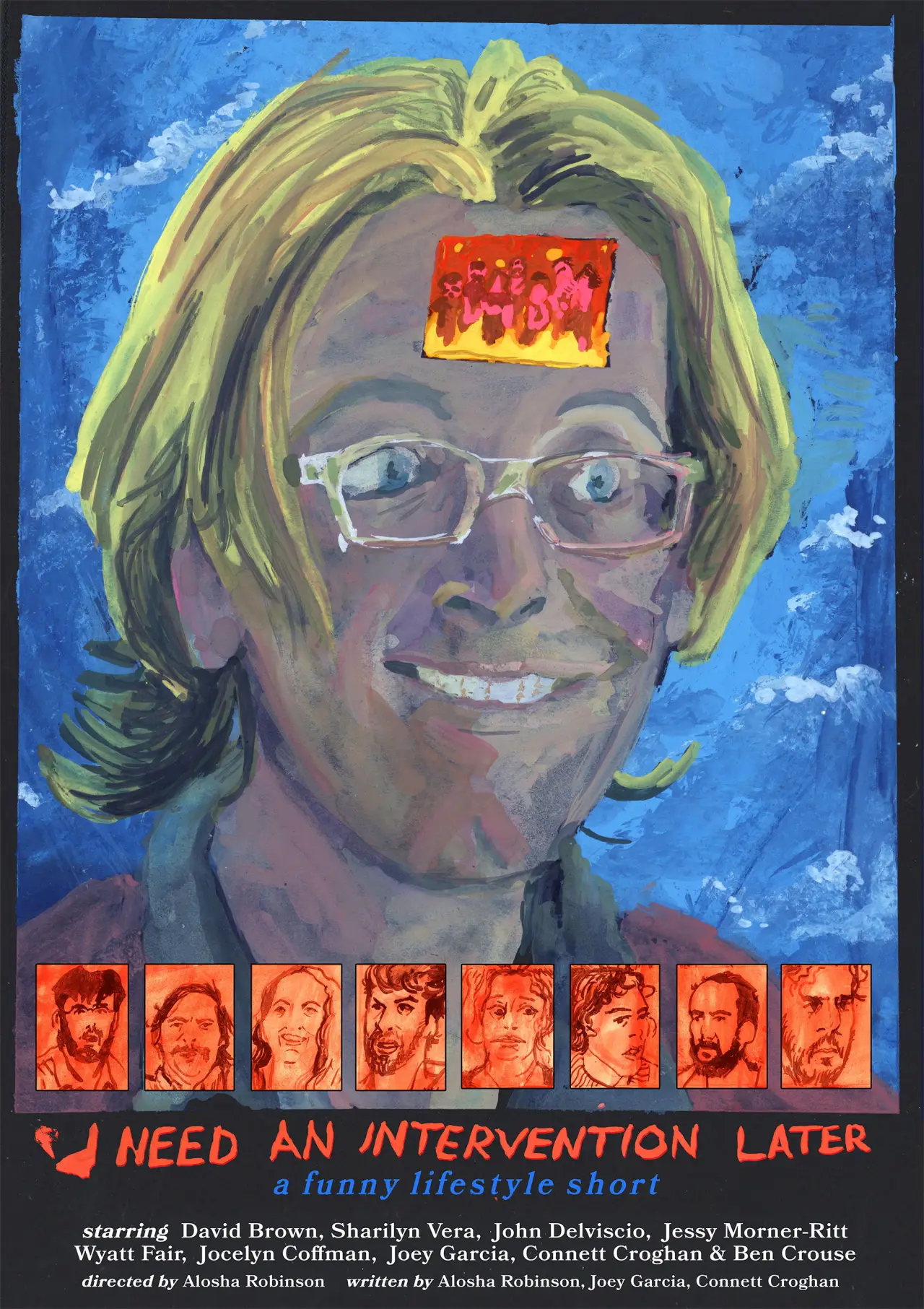 Plakat filmowy "I Need an Intervention Later"