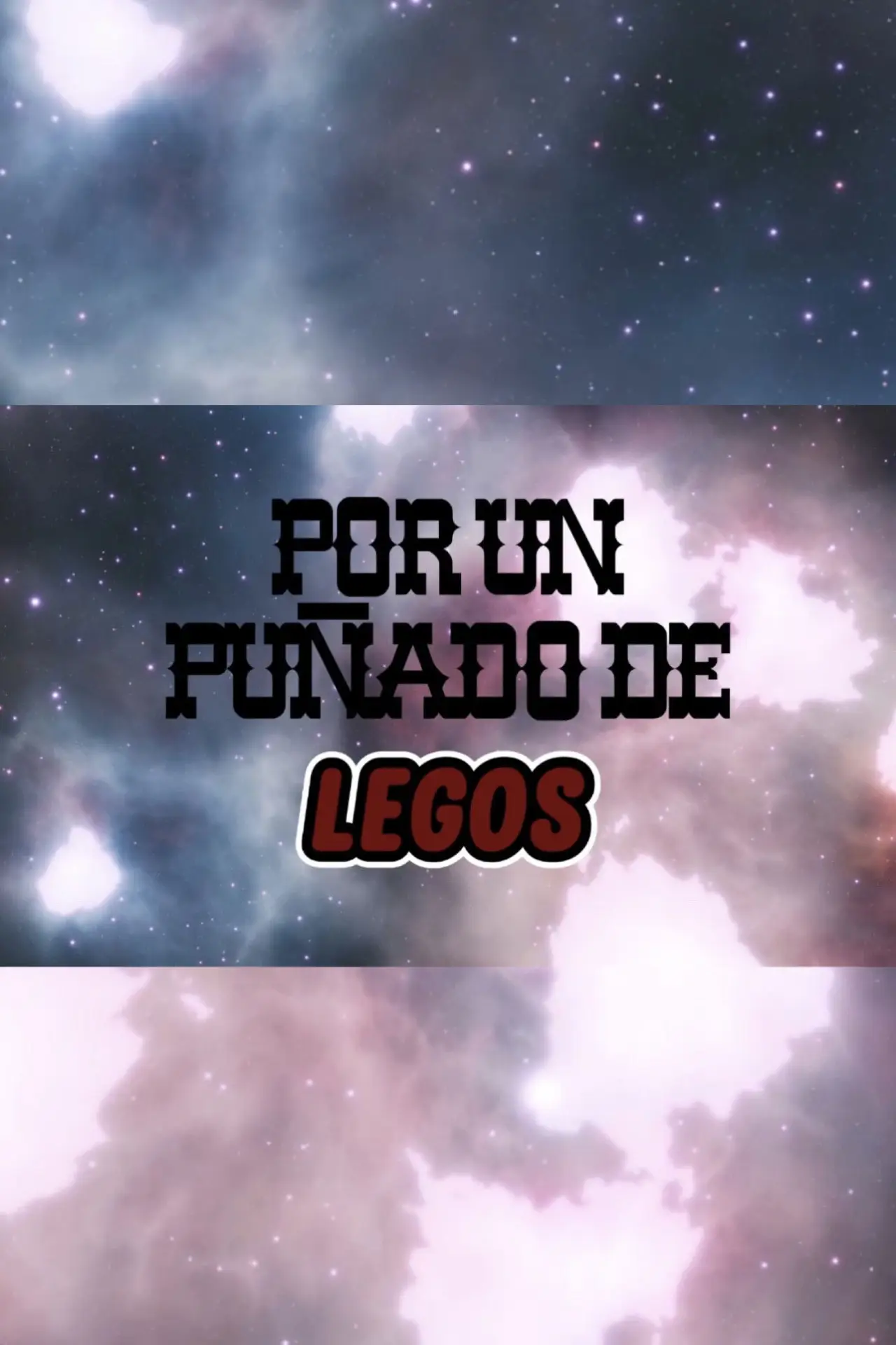 Plakat filmowy "Por un puñado de Legos"