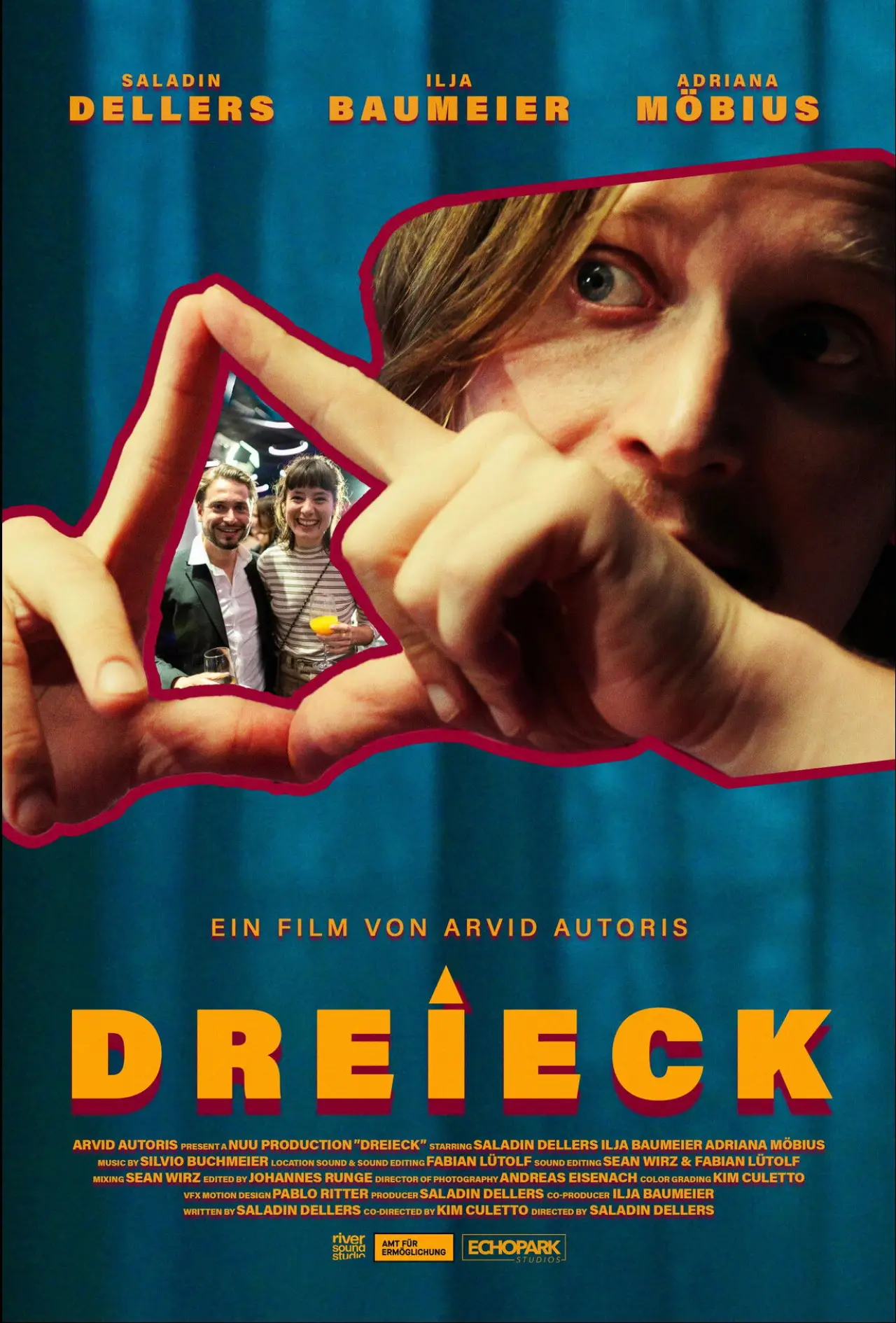 Plakat filmowy "Dreieck"