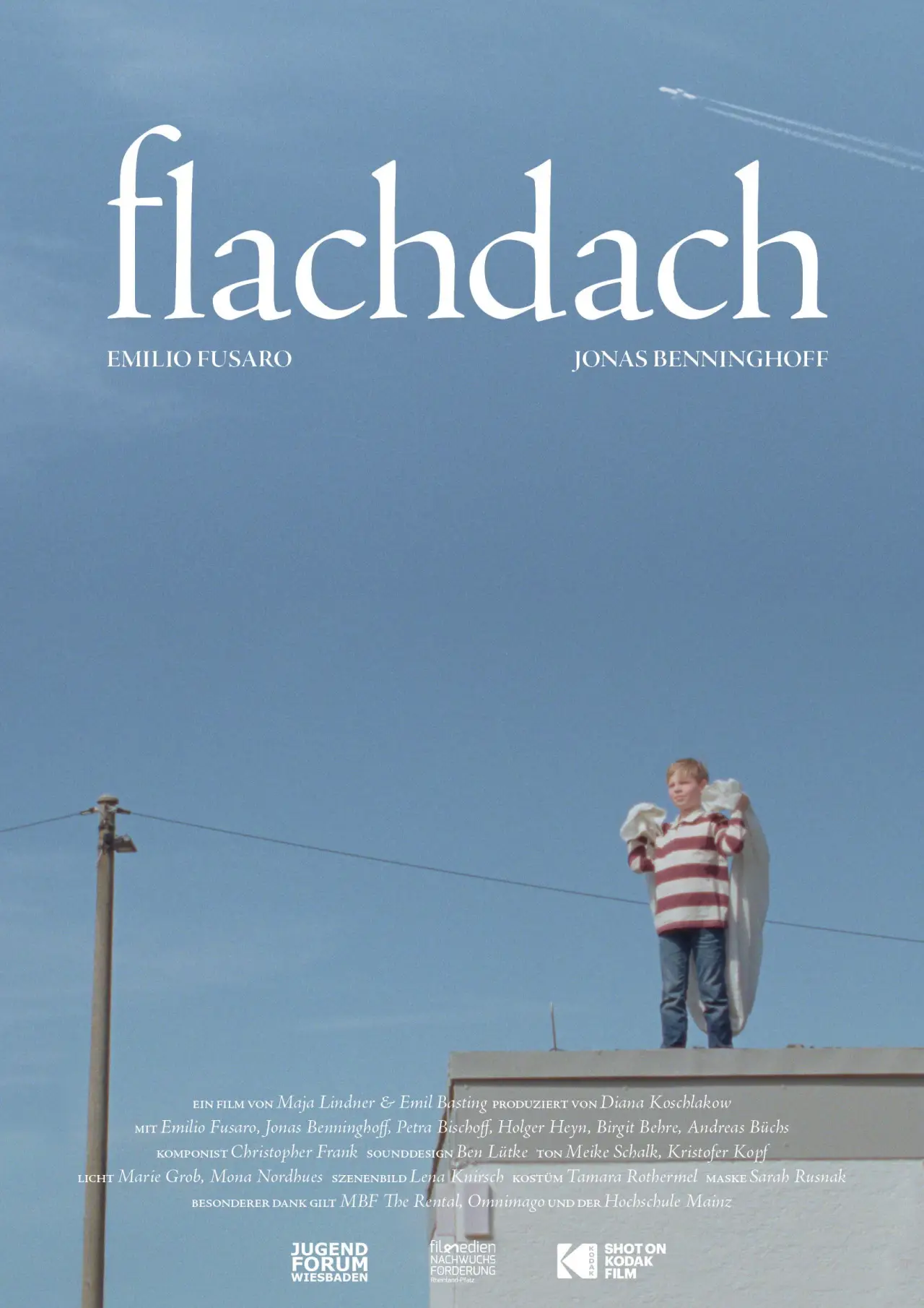 Plakat filmowy "Flachdach"