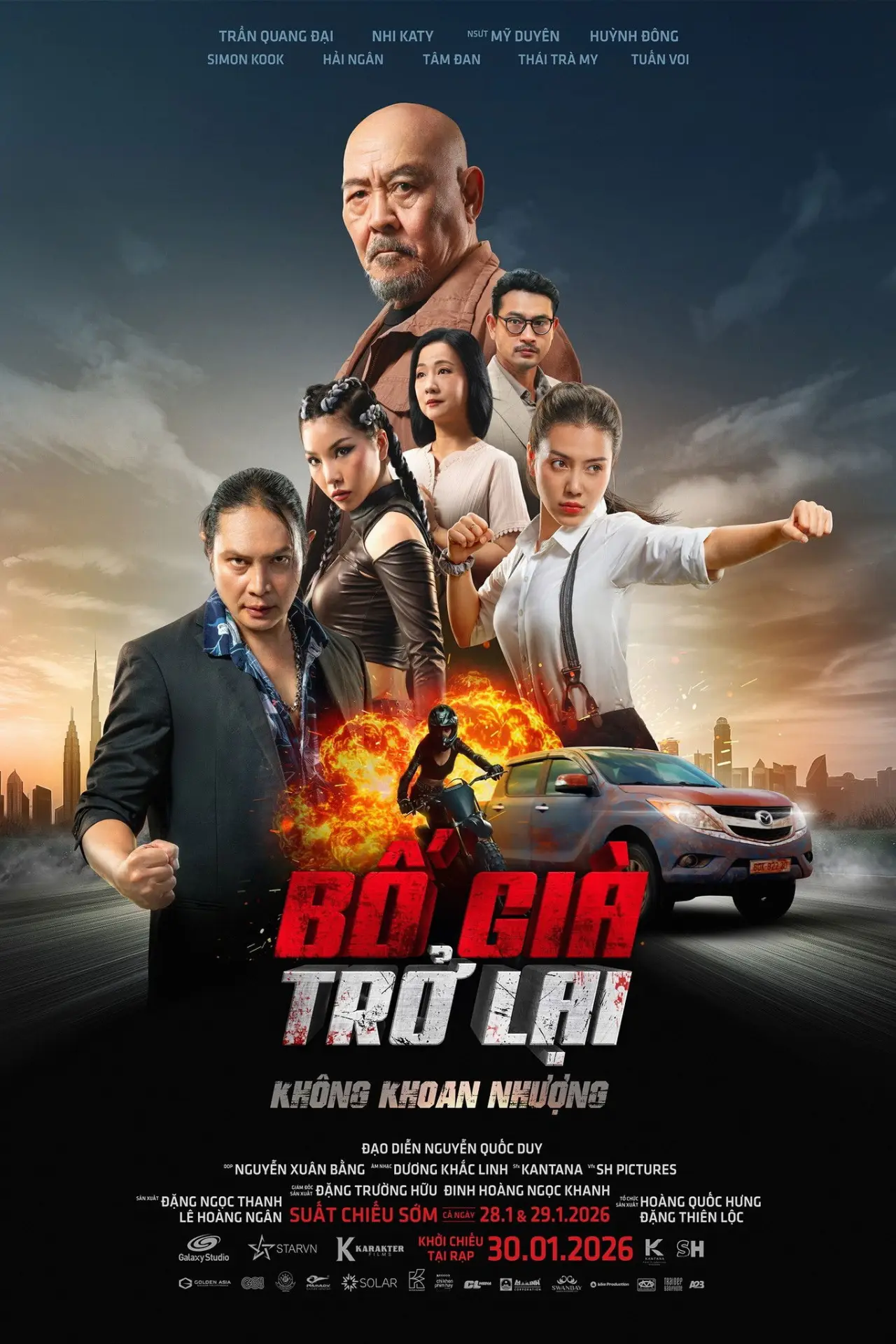 Plakat filmowy "Bố Già Trở Lại"