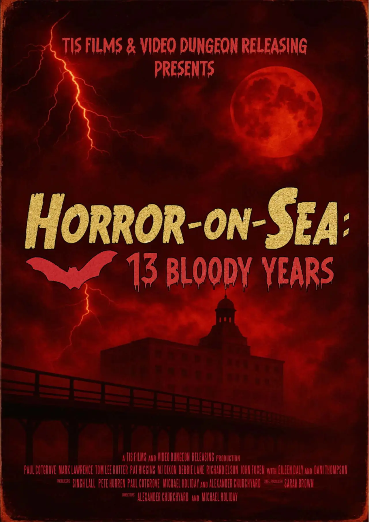Plakat filmowy "Horror-on-Sea: 13 Bloody Years"